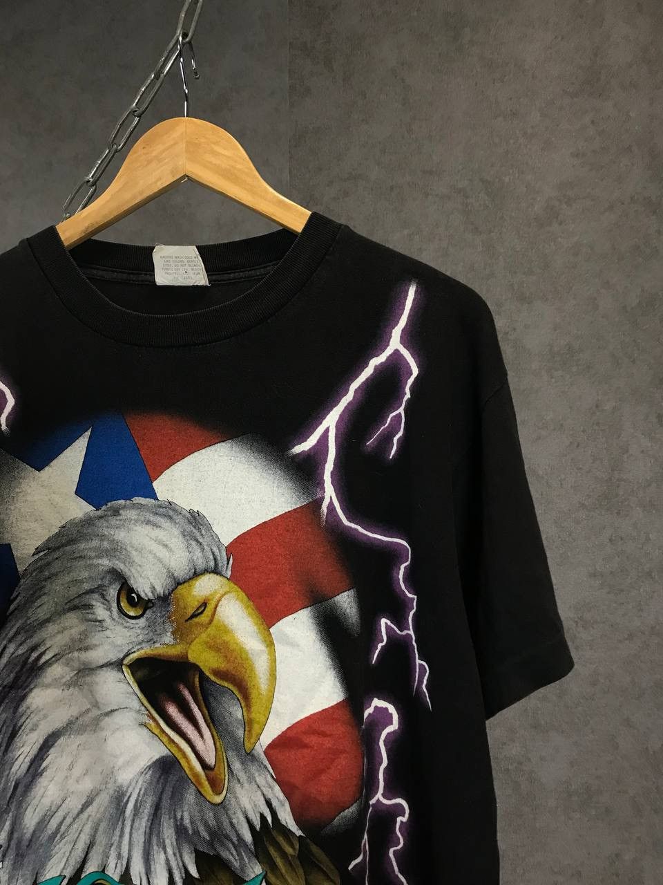 Vintage American Thumder 90s vintage single stitch tee Size US L / EU 52-54 / 3 - 3 Thumbnail