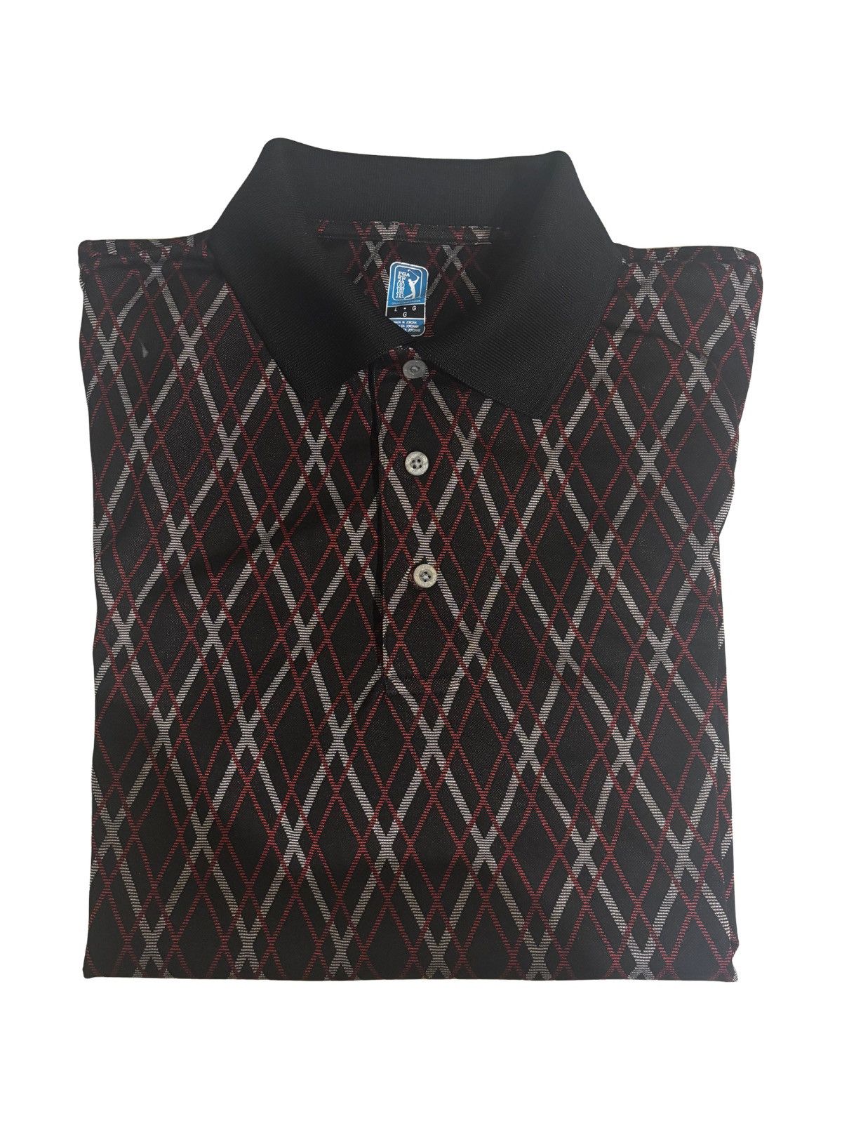 PGA Tour Men’s golf polo shirt.mt1208 Size US L / EU 52-54 / 3 - 10 Thumbnail