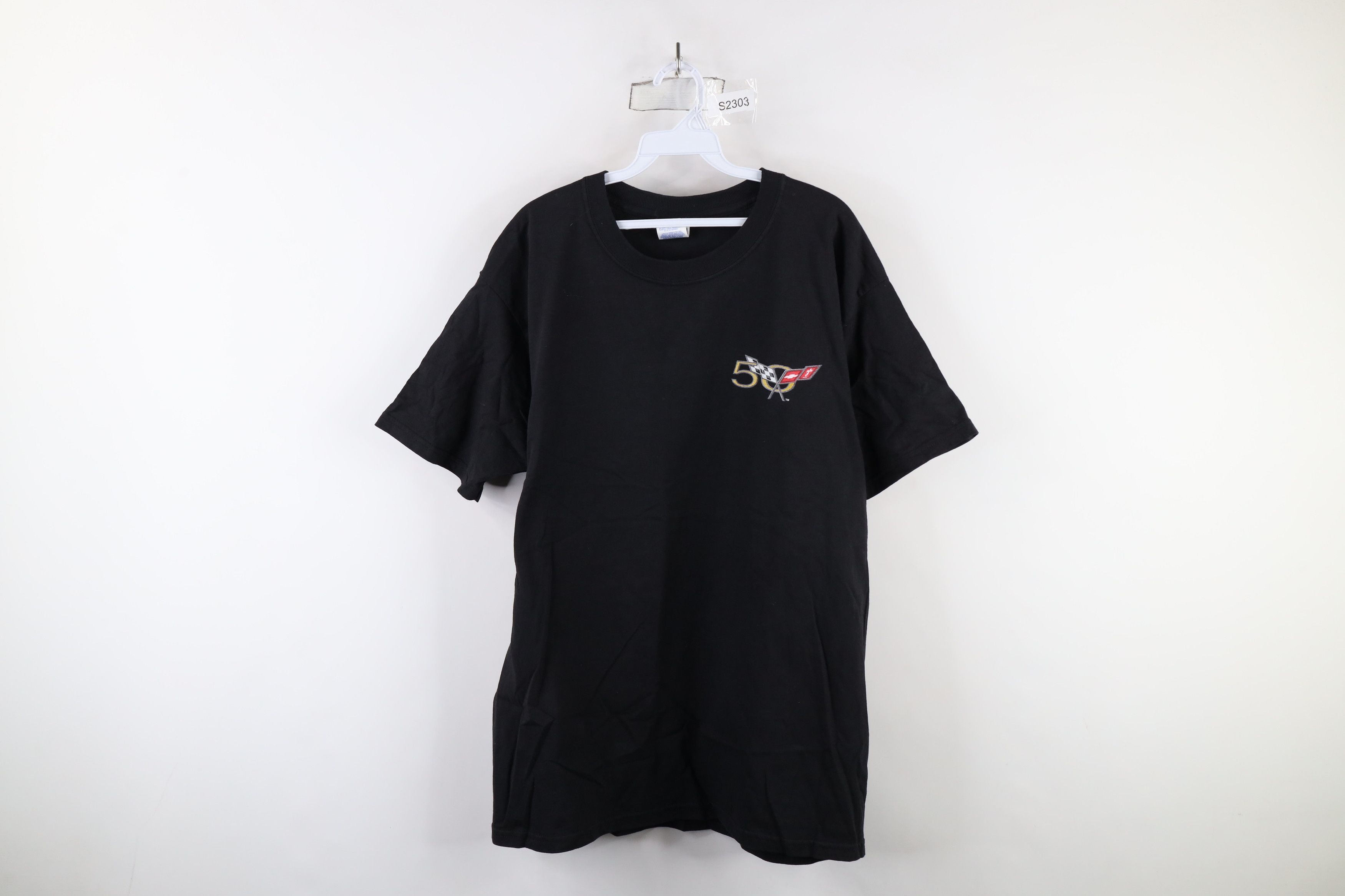Vintage Vintage Y2K 2003 50th Anniversary Corvette Racing T-Shirt Size US L / EU 52-54 / 3 - 1 Thumbnail