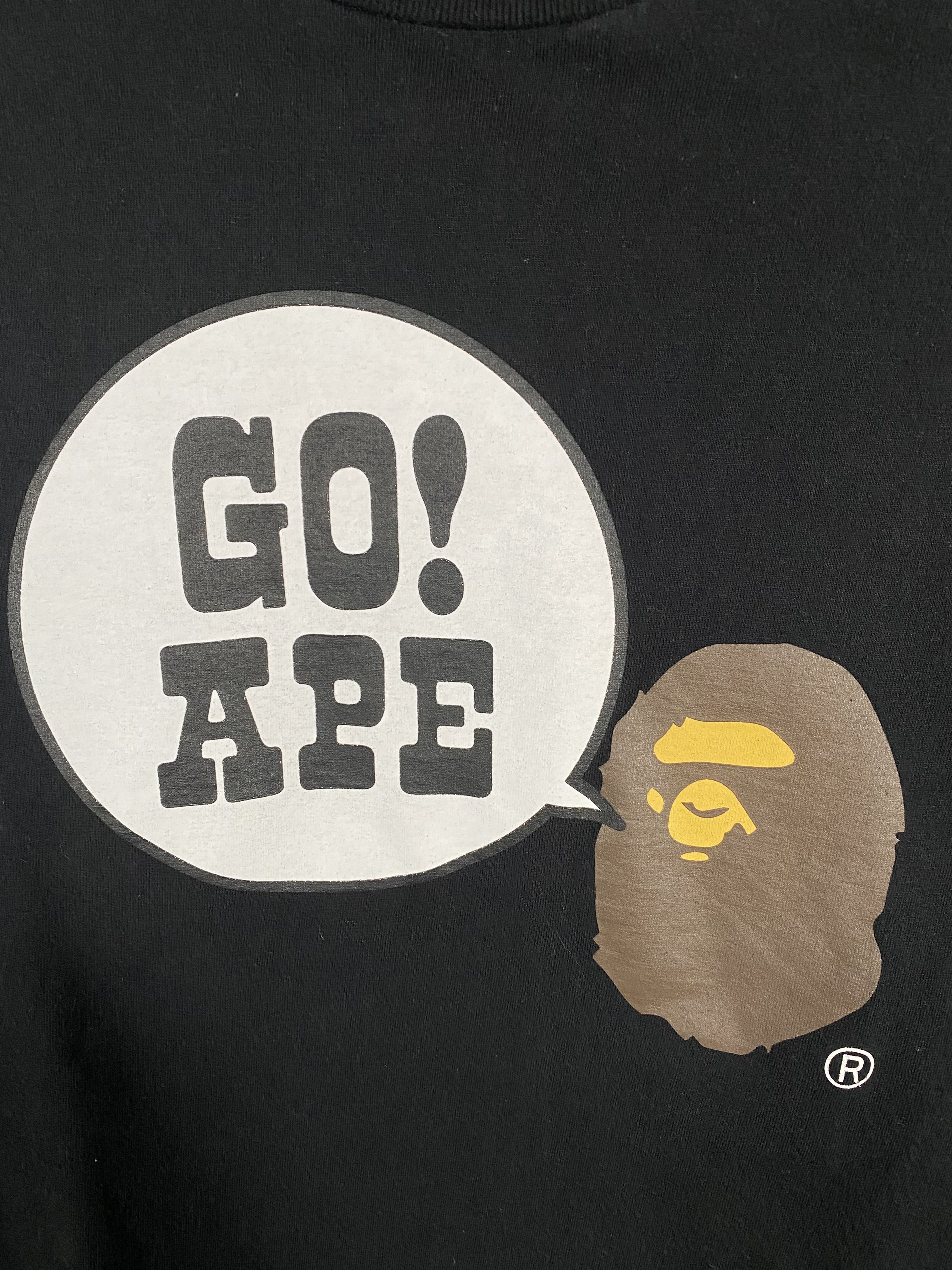 Bape BAPE Go Ape! Bape Head Tshirt Size XL Size US XL / EU 56 / 4 - 2 Thumbnail