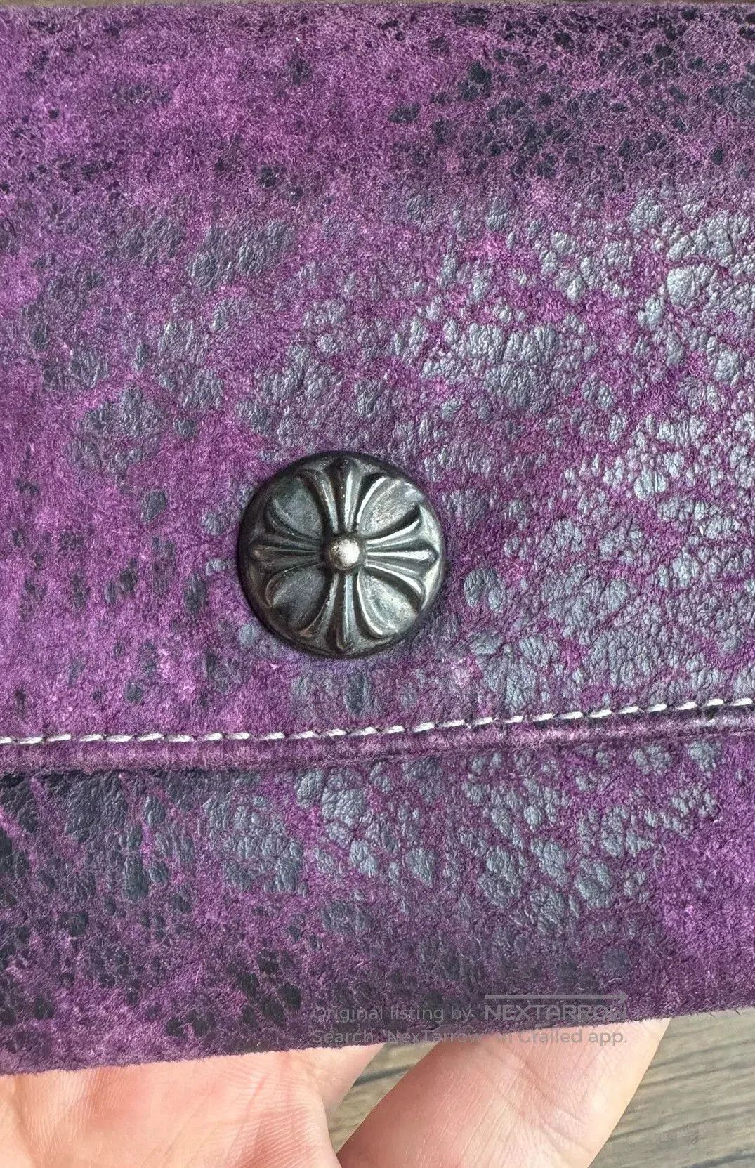 Chrome Hearts chrome hearts long wallet in purple. Size ONE SIZE - 8 Thumbnail