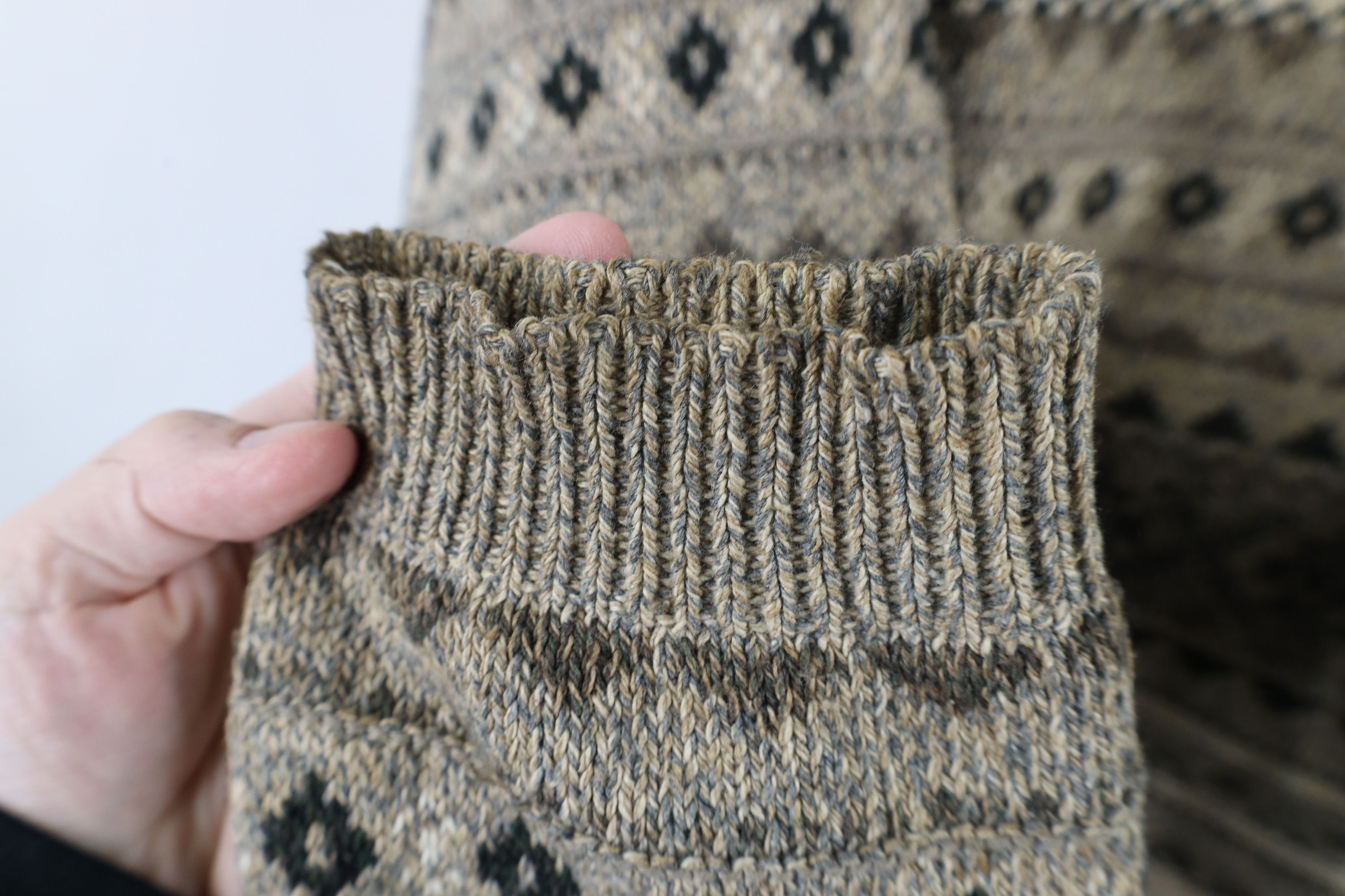 Vintage Vintage 90s Streetwear Fair Isle Knit Crewneck Sweater USA Size US XL / EU 56 / 4 - 8 Thumbnail