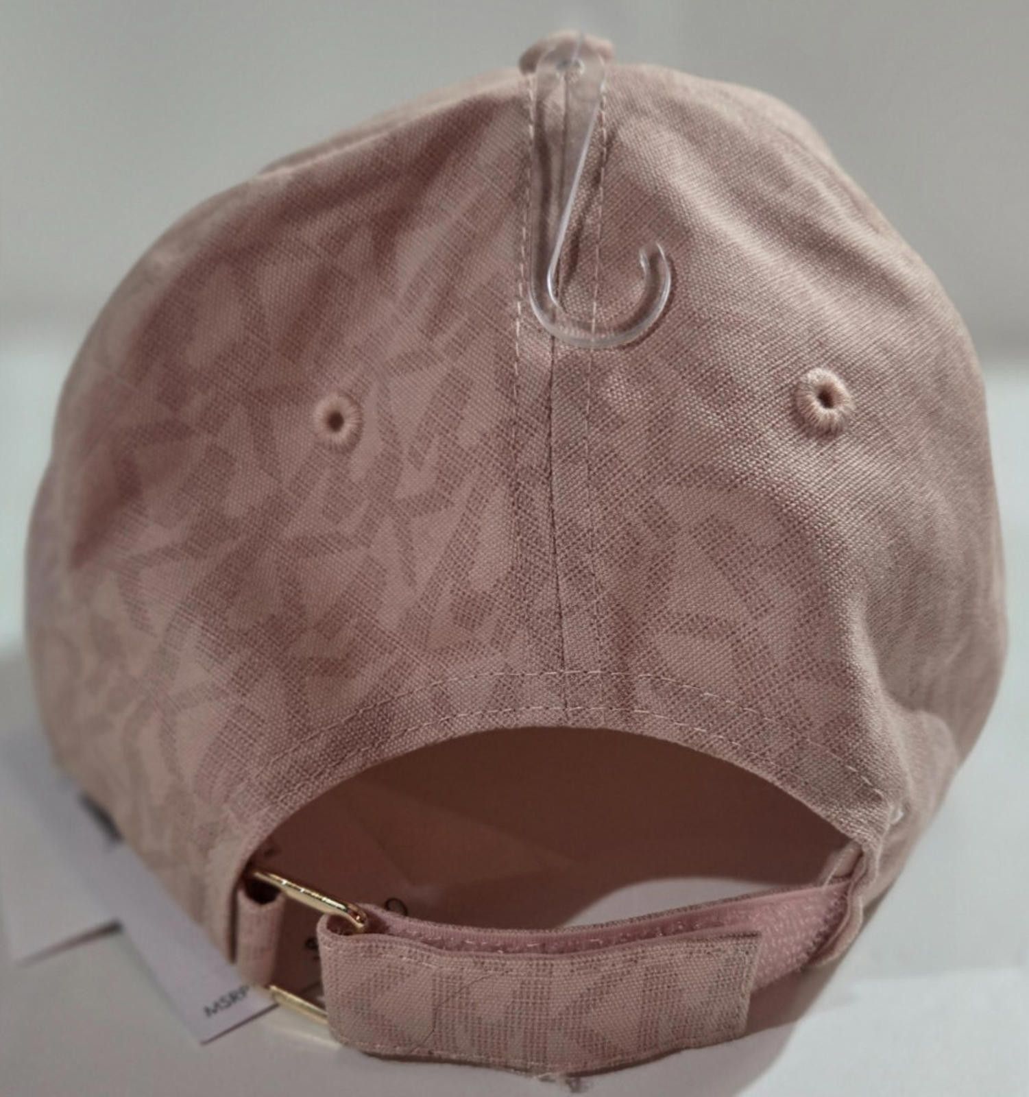 Michael Kors Michael Kors Womens Baseball Ball Cap Hat Pink MK NWT Size ONE SIZE - 3 Thumbnail