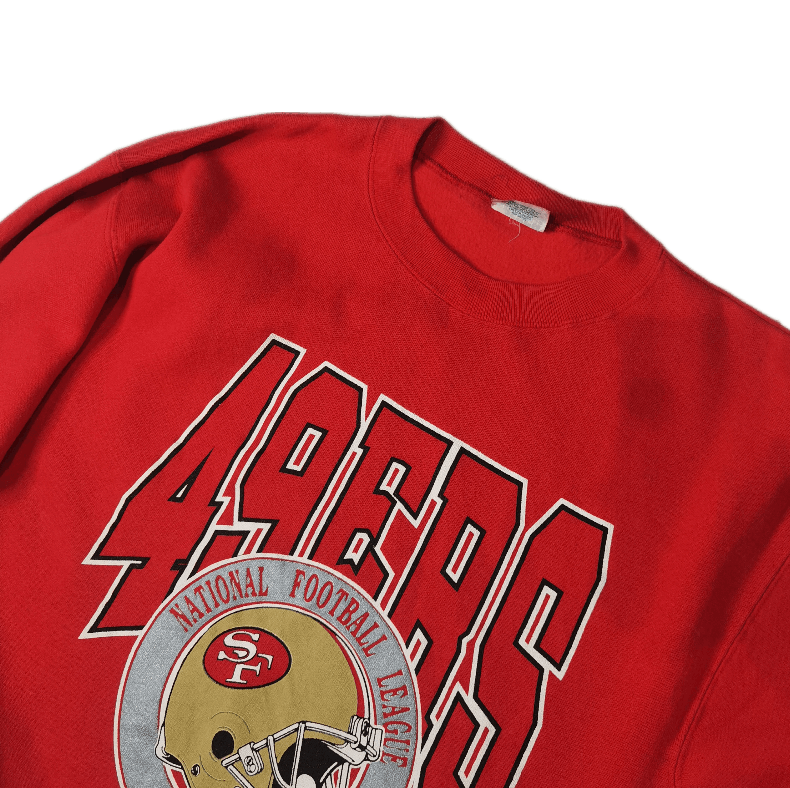 NFL 🇺🇸 Vintage 90s SF 49ers Crewneck Size US L / EU 52-54 / 3 - 3 Thumbnail