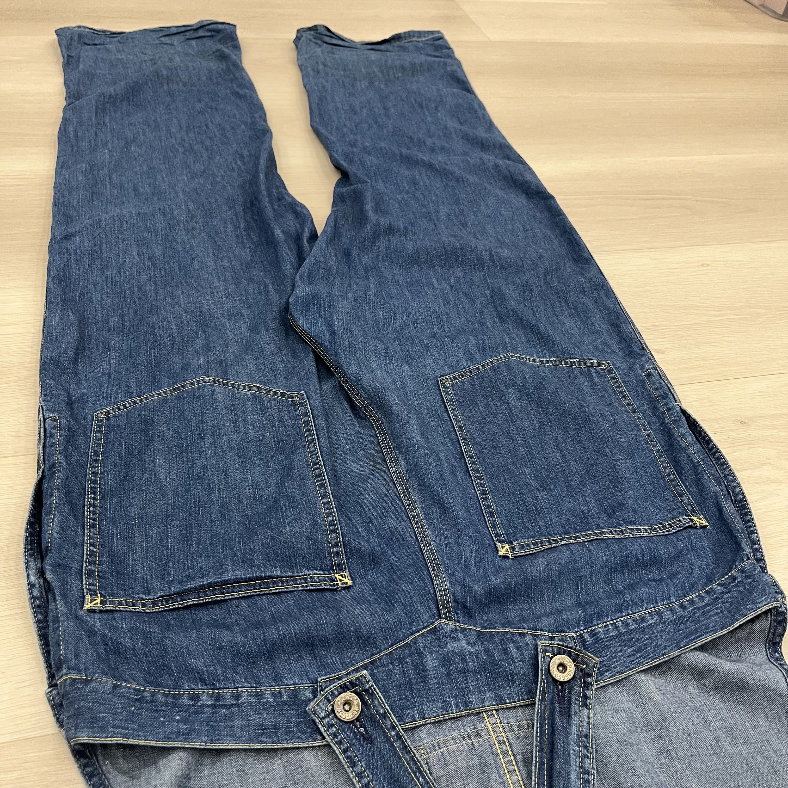 Needles HOGGS by Nepenthes Vintage Denim Overalls Size US 33 - 9 Thumbnail