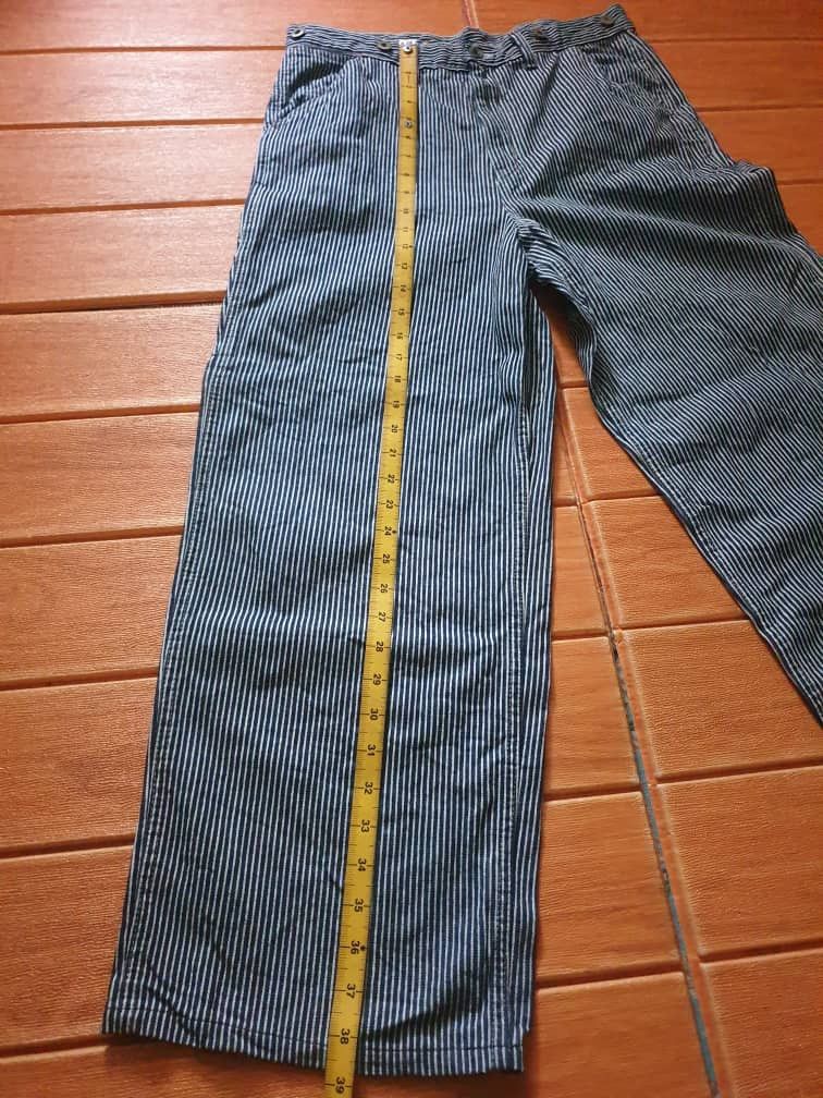 Japanese Brand 💥Harlem jeans Japanese hickory inspired pointer pant Size US 32 / EU 48 - 10 Thumbnail