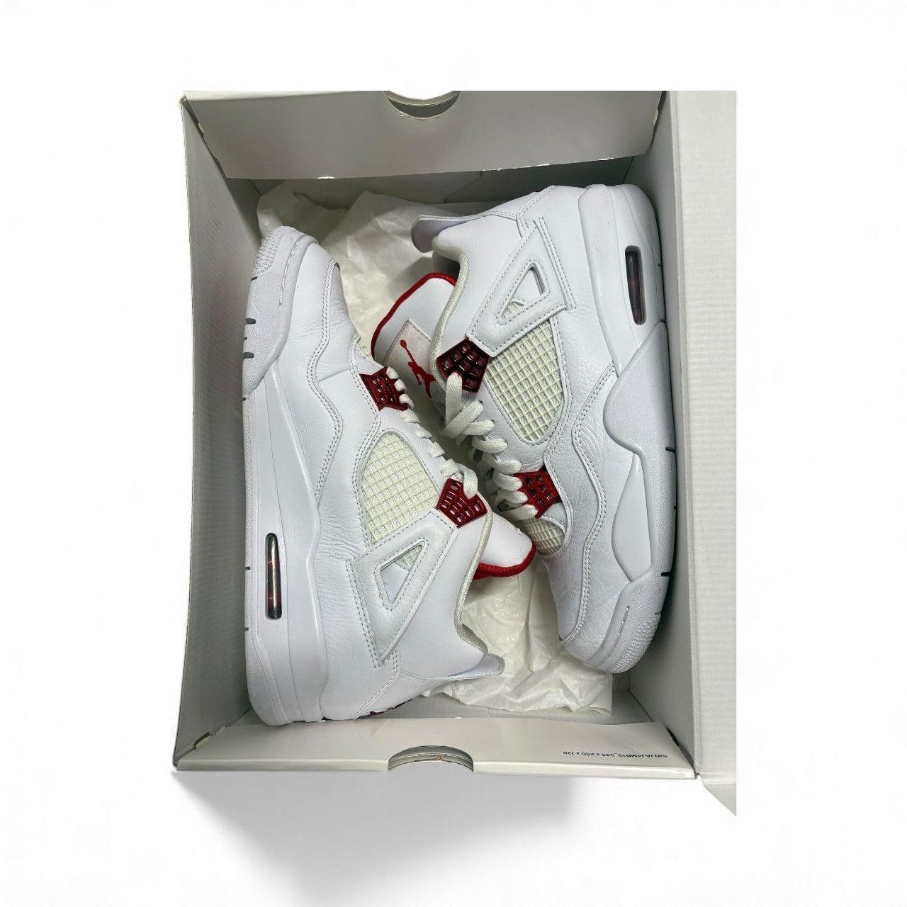 Jordan Brand Size 9.5 - Air Jordan 4 Retro 'Orange Metallic' Sneakers Size US 9.5 / EU 42-43 - 2 Thumbnail