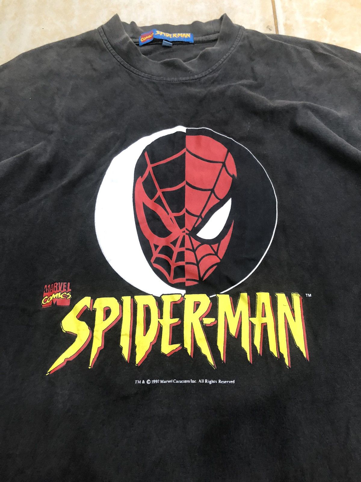 Marvel Comics Vintage 1997 Spiderman T Shirt Size US M / EU 48-50 / 2 - 2 Thumbnail
