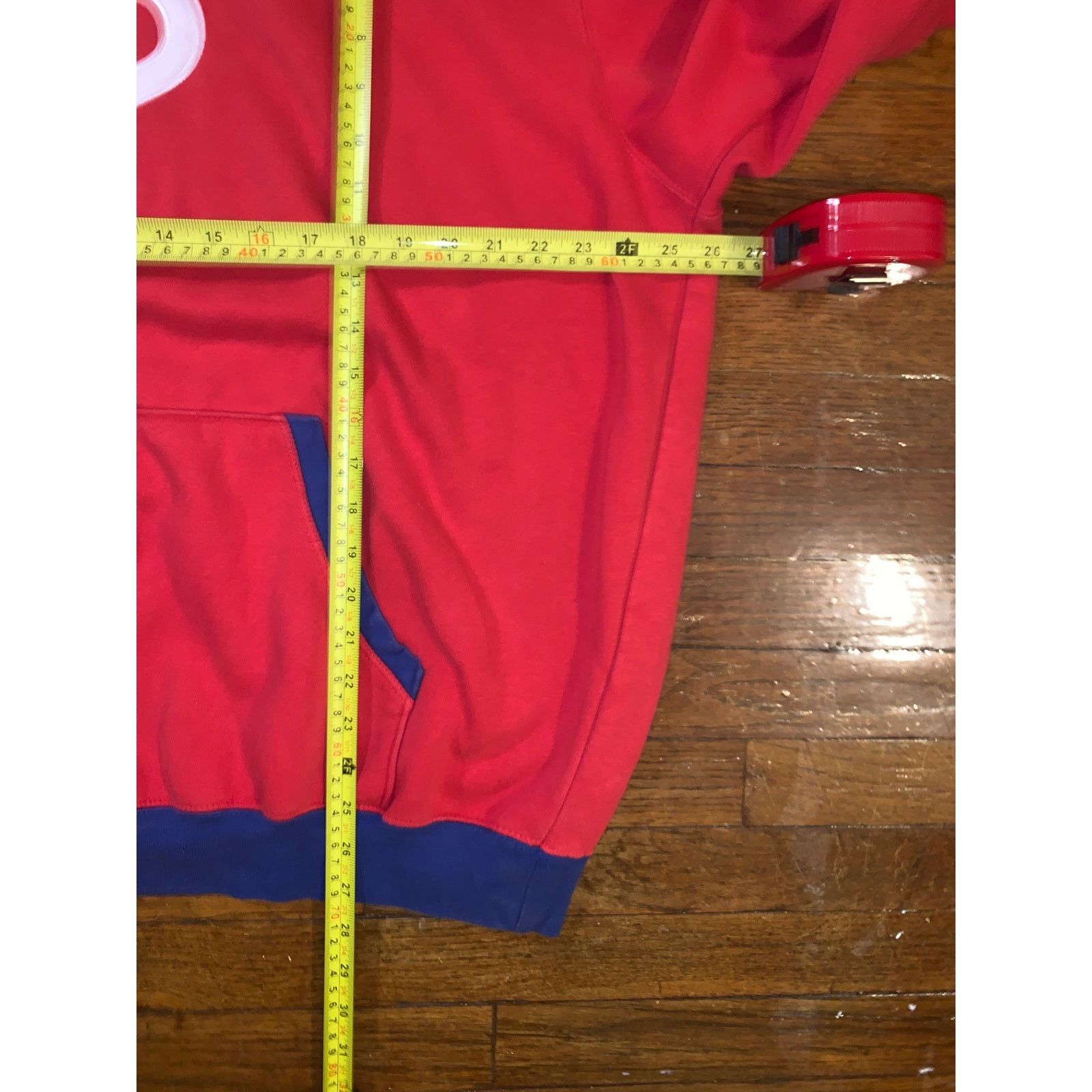 MLB Philadelphia Phillies Hoodie Red Genuine MLB Pullover L XL Size US XL / EU 56 / 4 - 7 Thumbnail