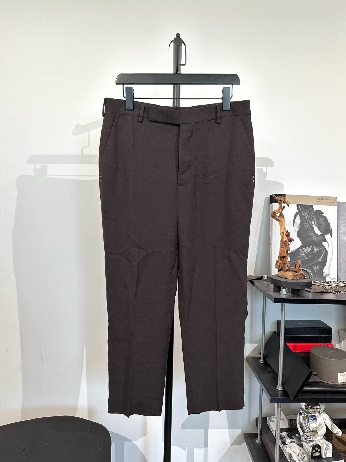 Rick Owens Rick Owens Mainline Formal Trousers K35 Size US 26 / EU 42 - 1 Thumbnail