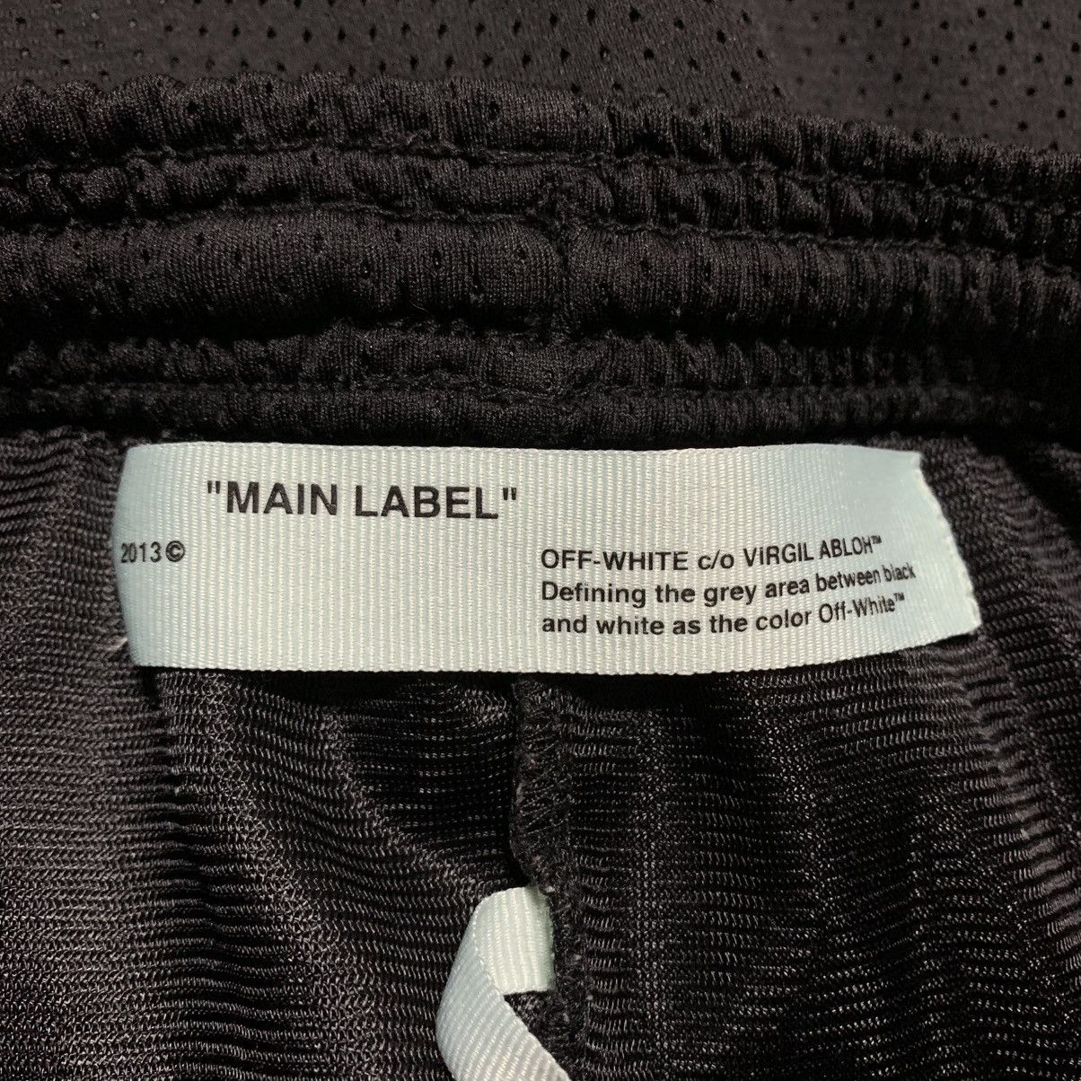 Off-White Off White Small Shorts Impressionism Black Mesh Short Virgil Size US 30 / EU 46 - 6 Thumbnail