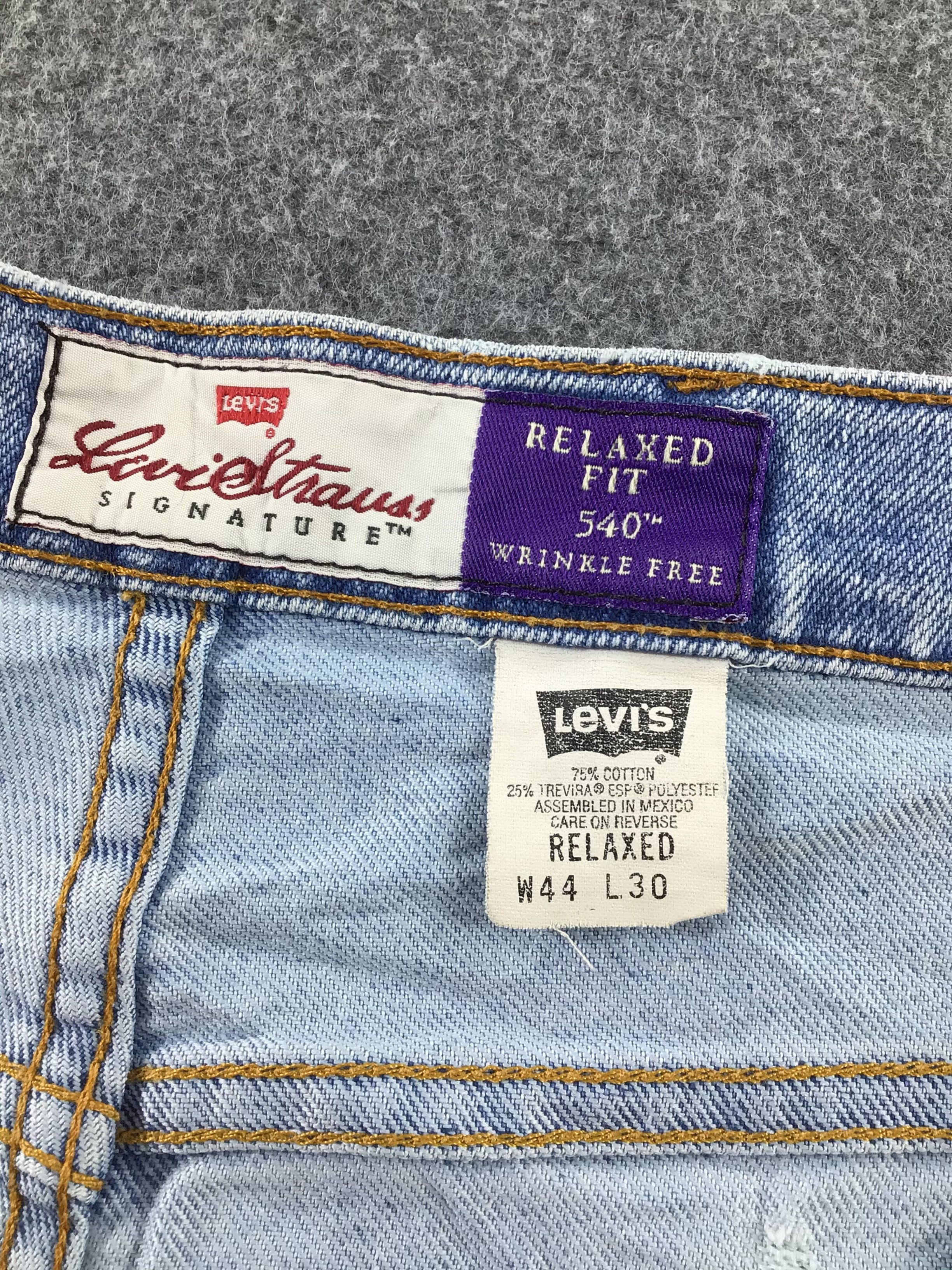 Levi's 90s Vintage Levis 540 Jeans-JM212 Size US 44 / EU 60 - 10 Thumbnail