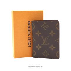 Louis Vuitton LV Monogram Coated Canvas Pocket Organizer - Grey Wallets,  Accessories - LOU773276