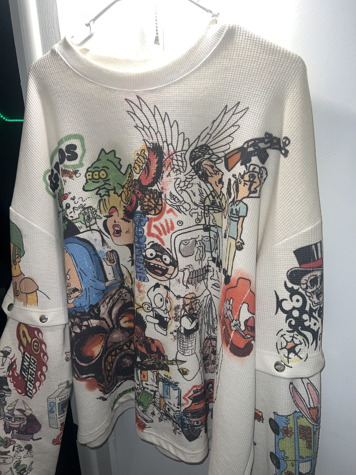 image of Grailed Condonexgreedy Unit Thermal Longlsleeve, Men's (Size Large)