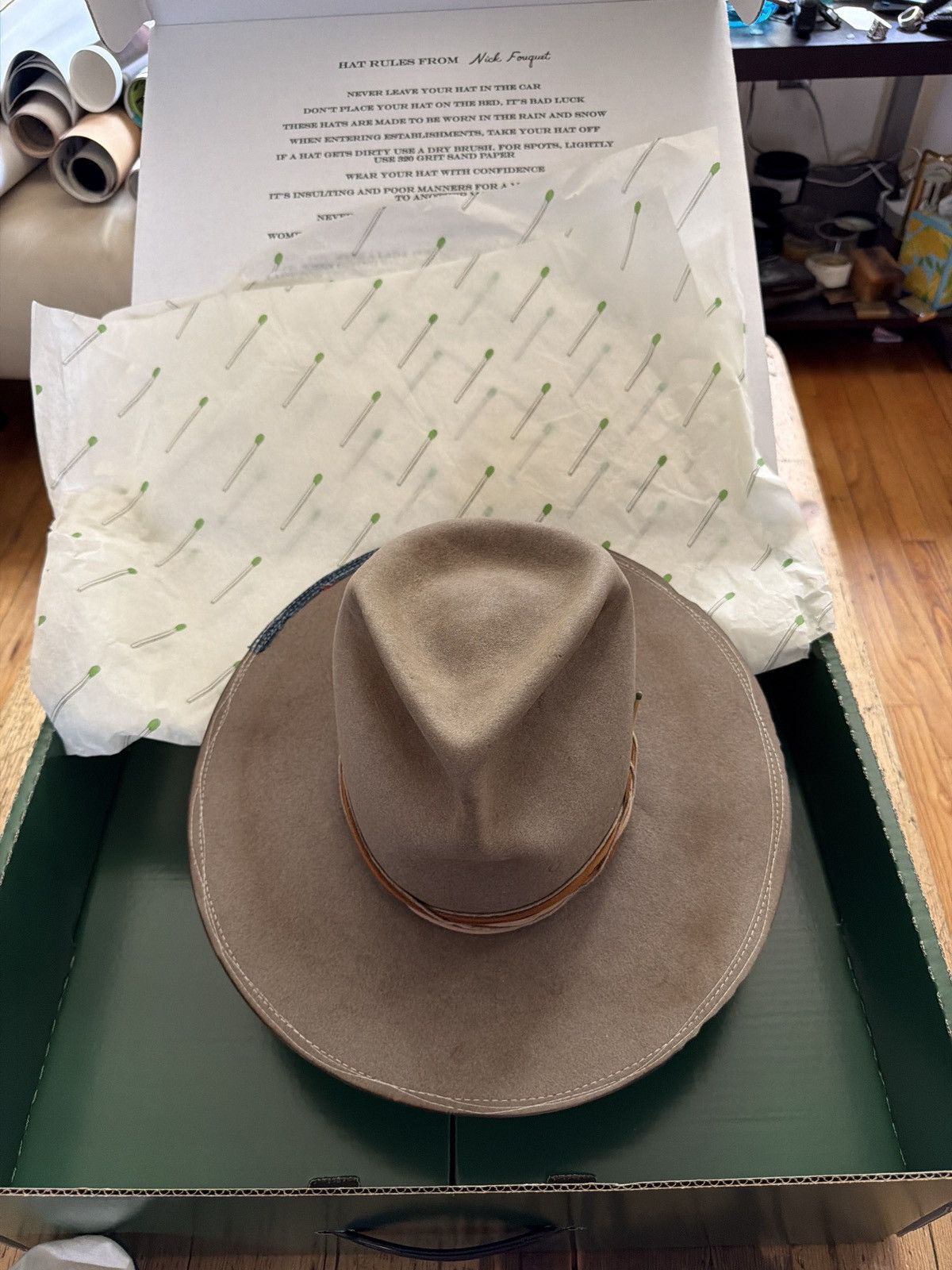Nick Fouquet Nick Fouguet custom hat Size ONE SIZE - 1 Thumbnail