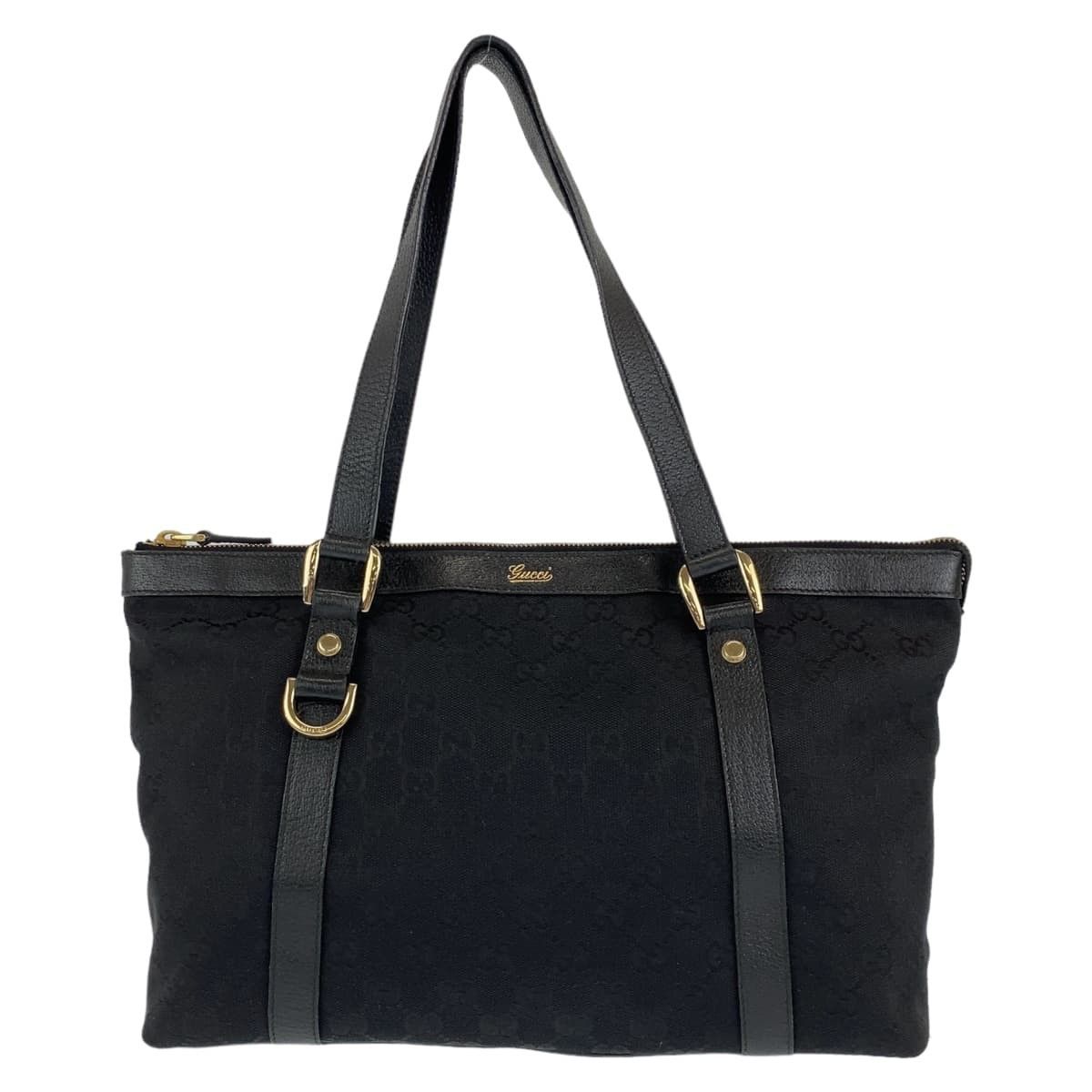 Gucci Gucci Gucci GG Canvas/Leather Abby Shoulder Bag 141470 Canvas Shoulder Bag 141470 in Very Good Condition Size ONE SIZE - 1 Thumbnail
