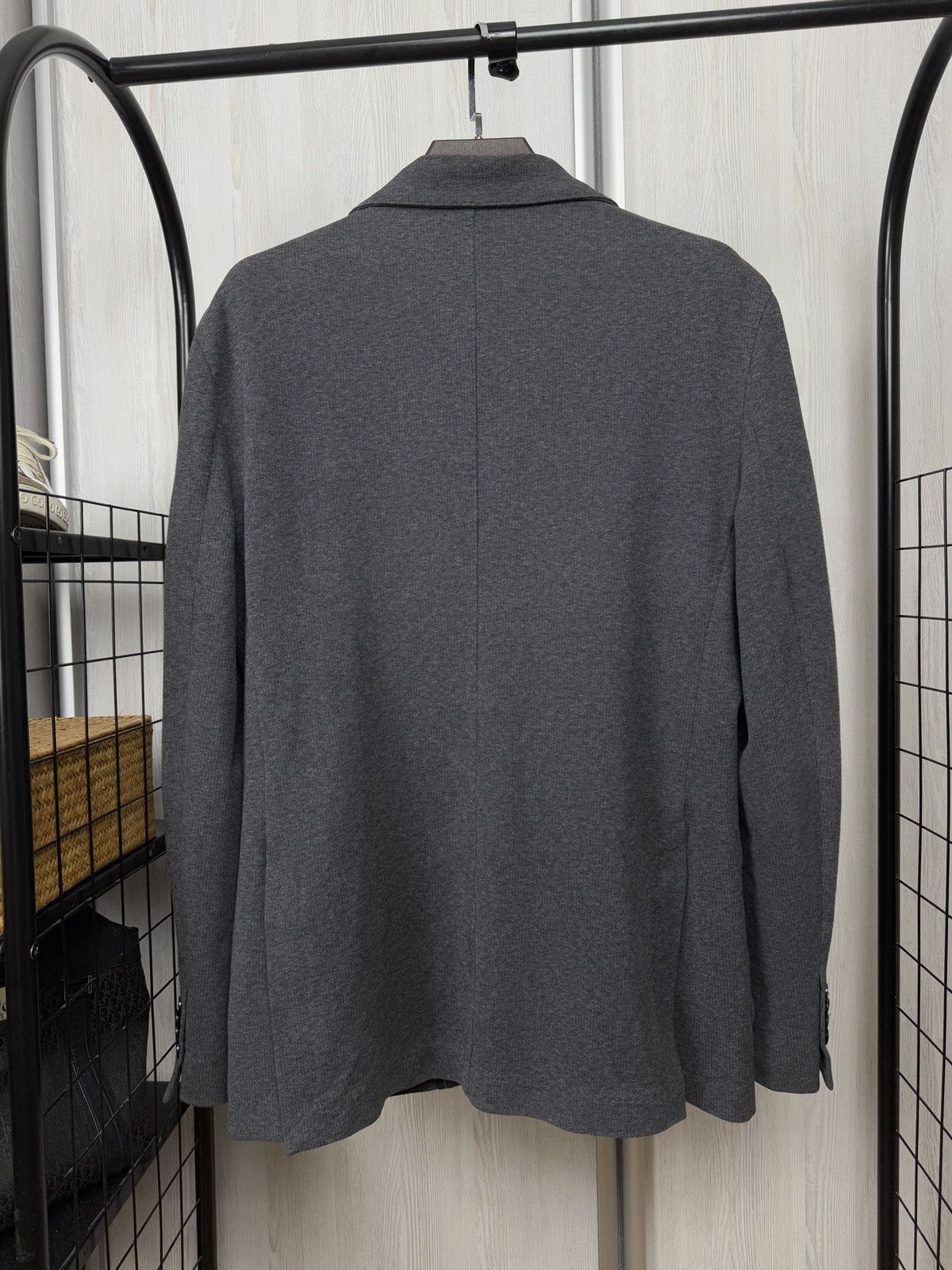 Circolo 1901 Circolo 1901 proudly easy grey 2 button soft blazer Size 46R - 7 Thumbnail