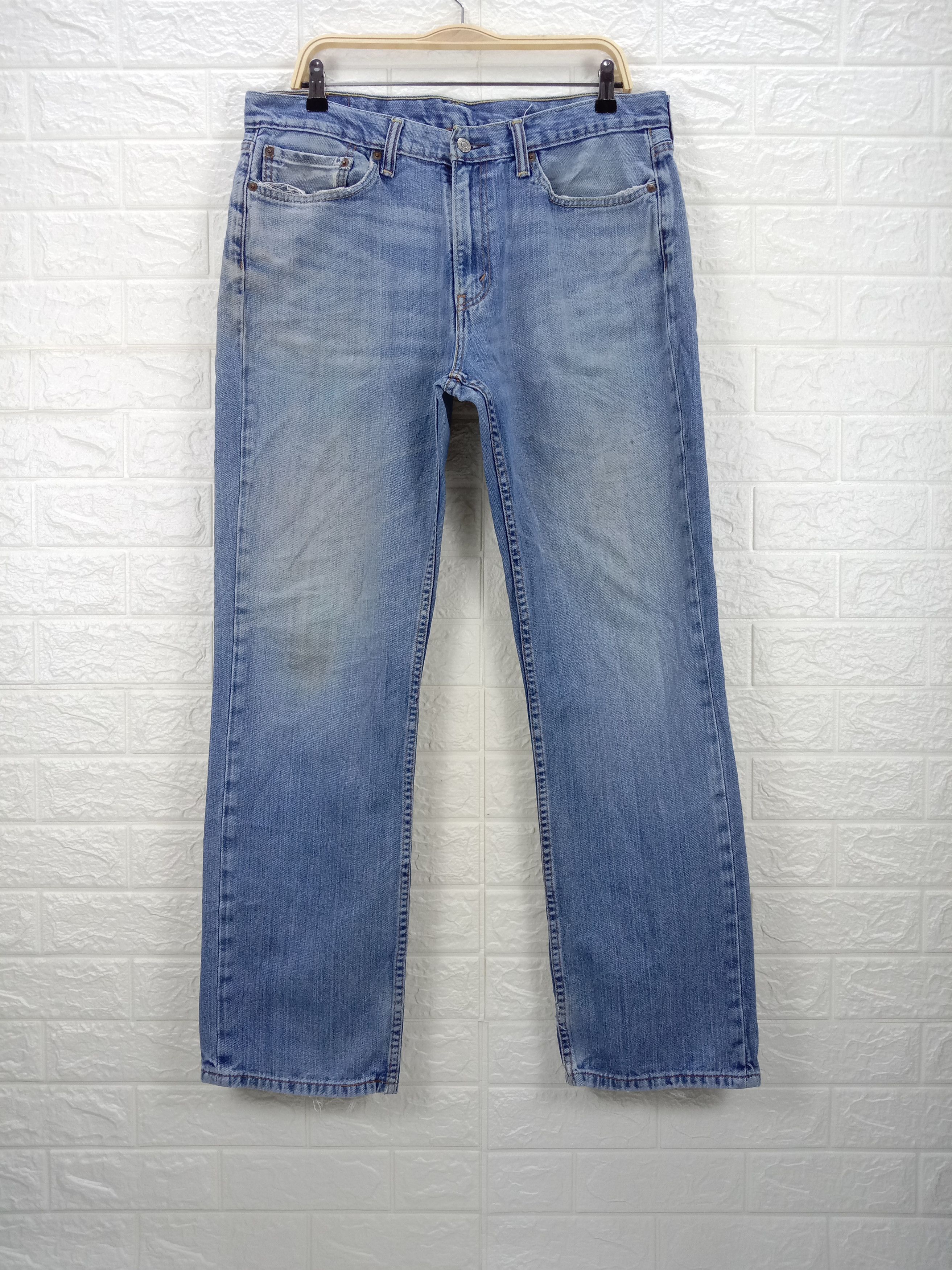 Levi's Vintage Levi's 514 Jeans Blue Wash Slim Straight Denim Size US 36 / EU 52 - 1 Thumbnail