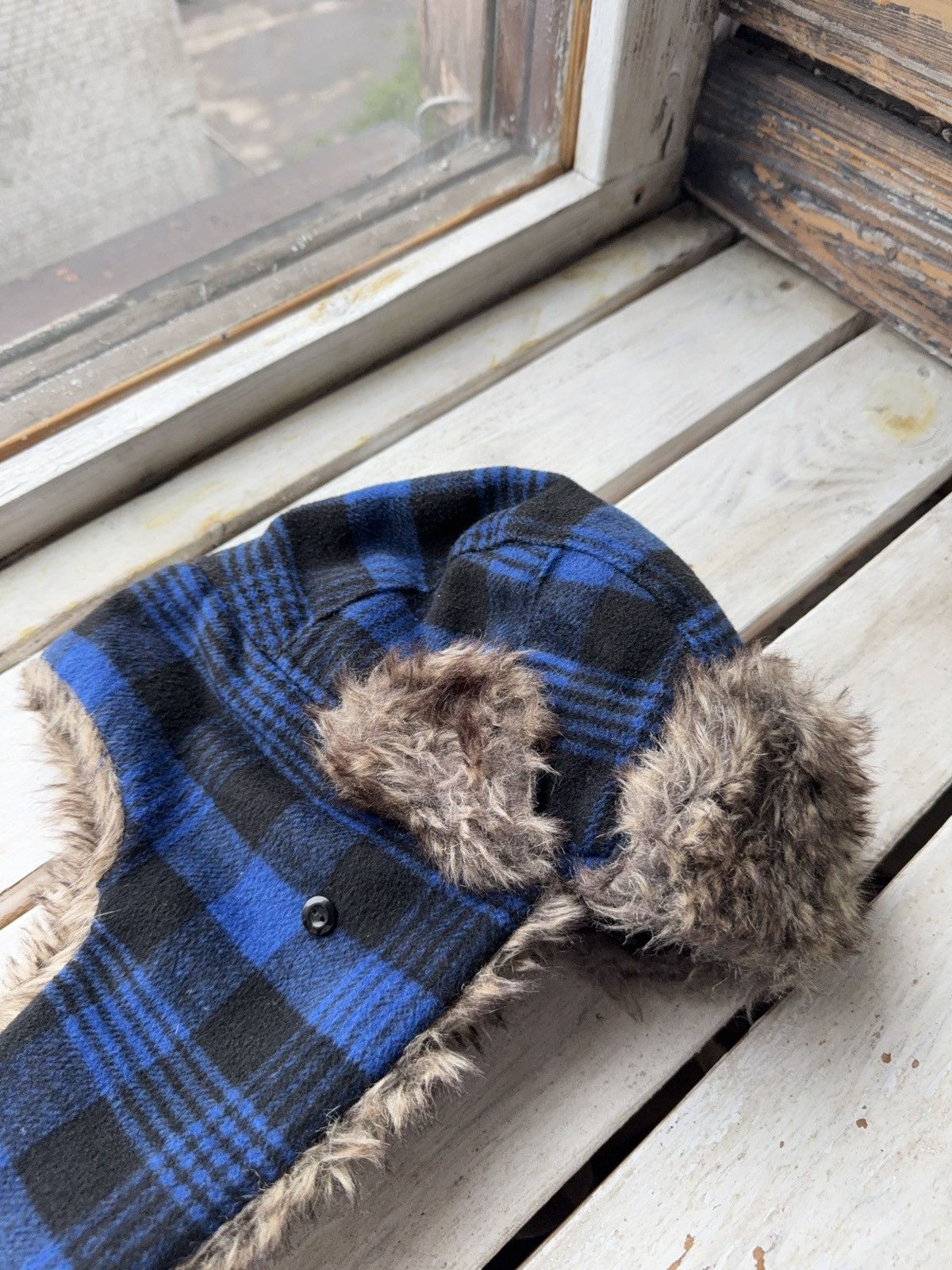 Vintage Y2K HYPE FUZZY MOHAIRE AVIATOR USSR USHANKA HAT Alt Retro Size ONE SIZE - 7 Thumbnail