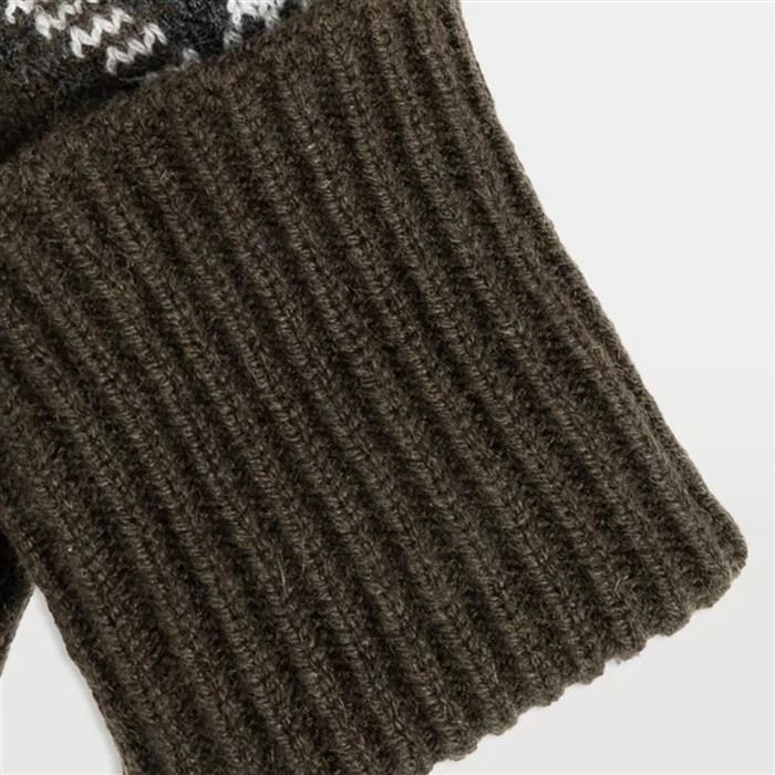 Burberry o1w1db10126 Size: L / Cashmere Blend Knit Gloves Multicolor Size ONE SIZE - 4 Thumbnail