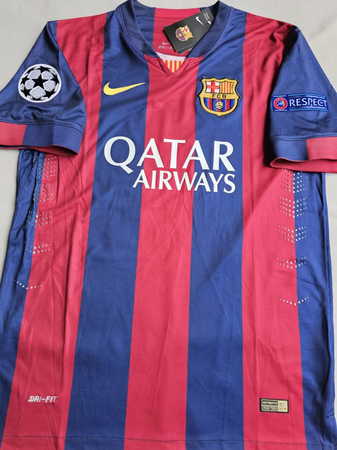 Other 2014 15 Barcelona #11 Neymar Jersey Home Size US XL / EU 56 / 4 - 2 Thumbnail