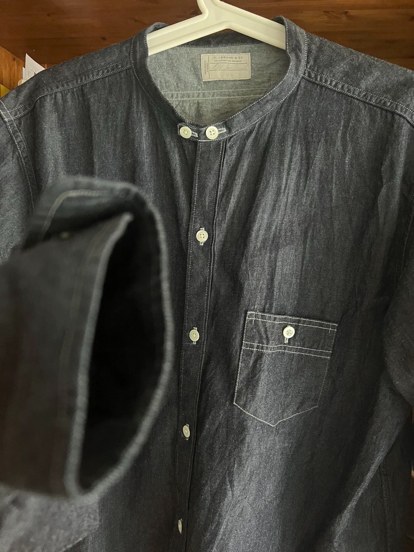 Old Joe OLD JOE Japanese Indigo Dyed Collar Work Shirt Size US S / EU 44-46 / 1 - 4 Thumbnail