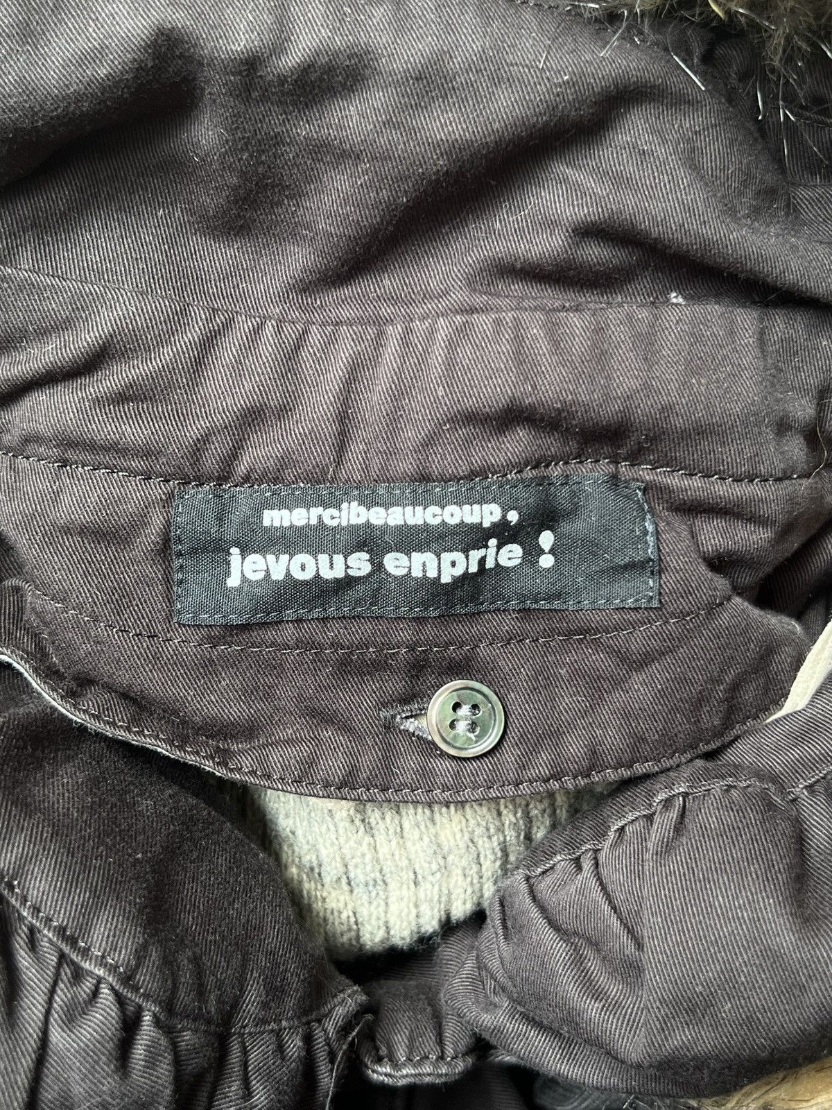 Issey Miyake Mercibeaucoup Jevous Enprie Issey Miyake Coat Jacket Size US L / EU 52-54 / 3 - 5 Thumbnail
