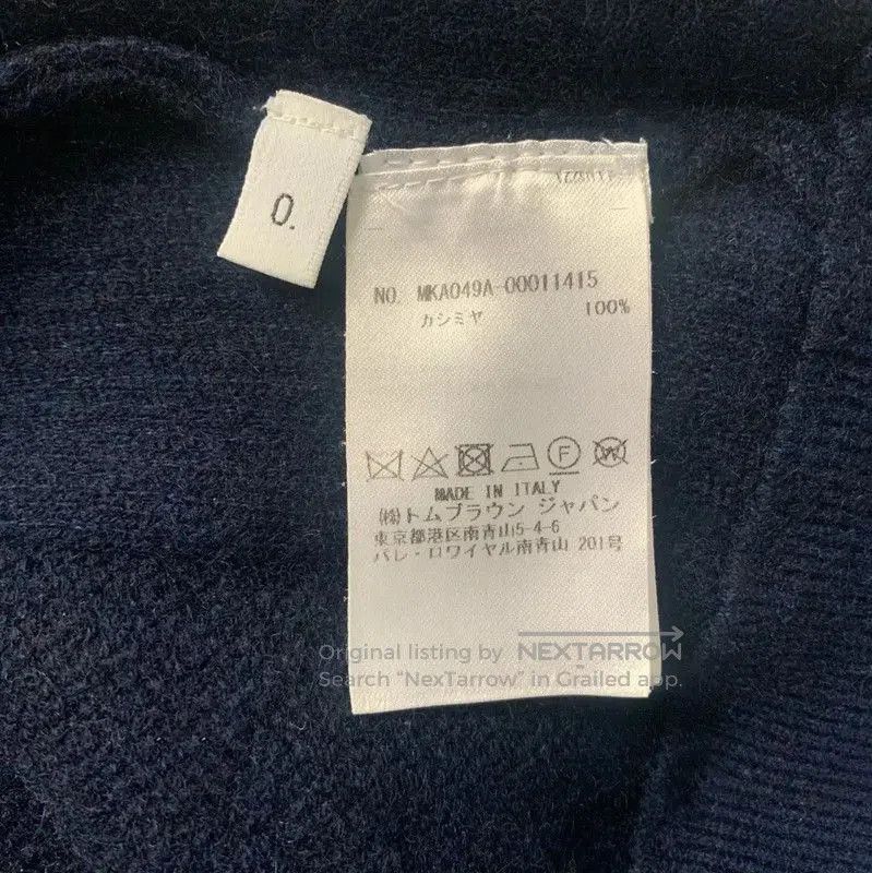 Thom Browne Thom Browne Women's Navy Wool Pullover Sweater . Size XS / US 0-2 / IT 36-38 - 7 Thumbnail
