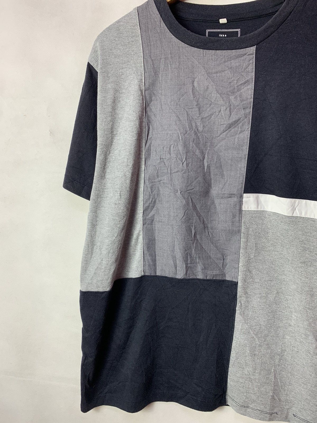 Japanese Brand 🔥Japanese Brand Ikka Patchwork Multicuts Style Tee Size US L / EU 52-54 / 3 - 3 Thumbnail
