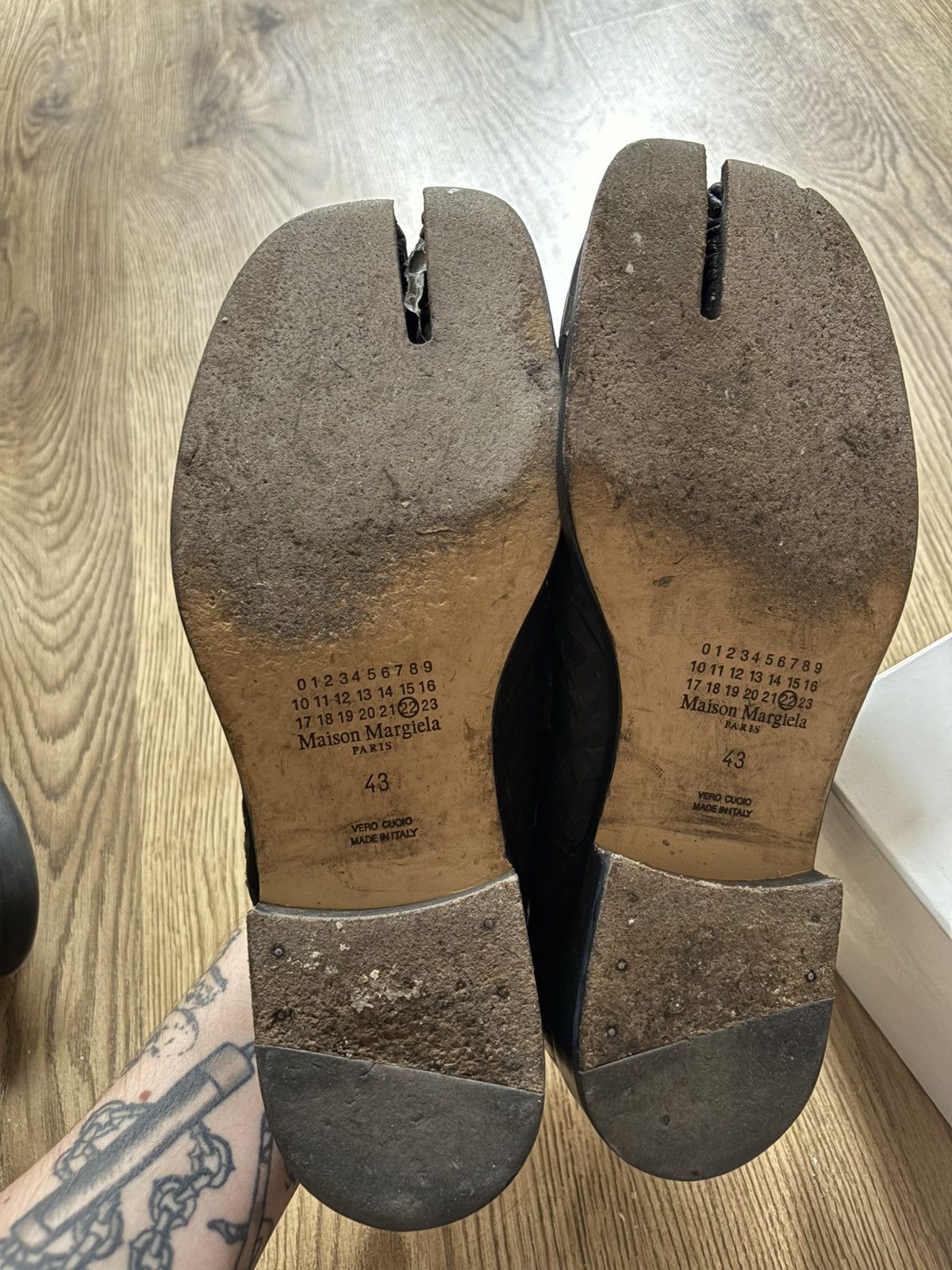 Maison Margiela Maison Margiela tabi loafer Size US 10.5 / EU 43-44 - 4 Thumbnail