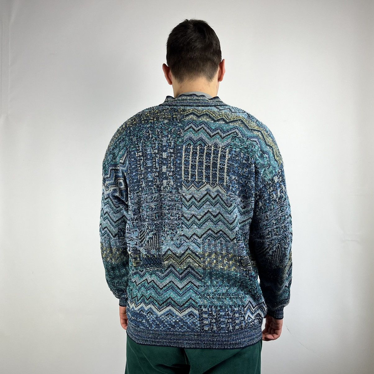 Japanese Brand Vintage cardigan style coogi sweater Japanese size Large Size US L / EU 52-54 / 3 - 2 Thumbnail