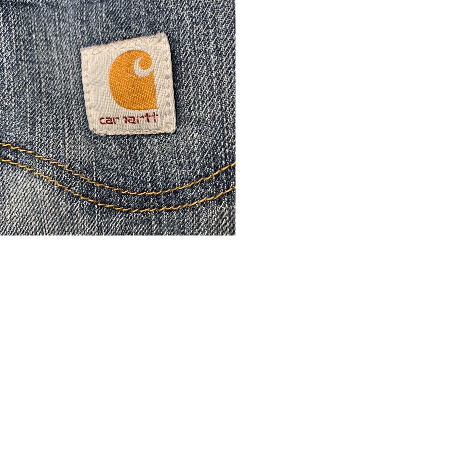 Carhartt Carhartt Jeans Straight Work Denim 40x32 Men Relaxed Fit Blue Denim Pants Size US 40 / EU 56 - 9 Thumbnail