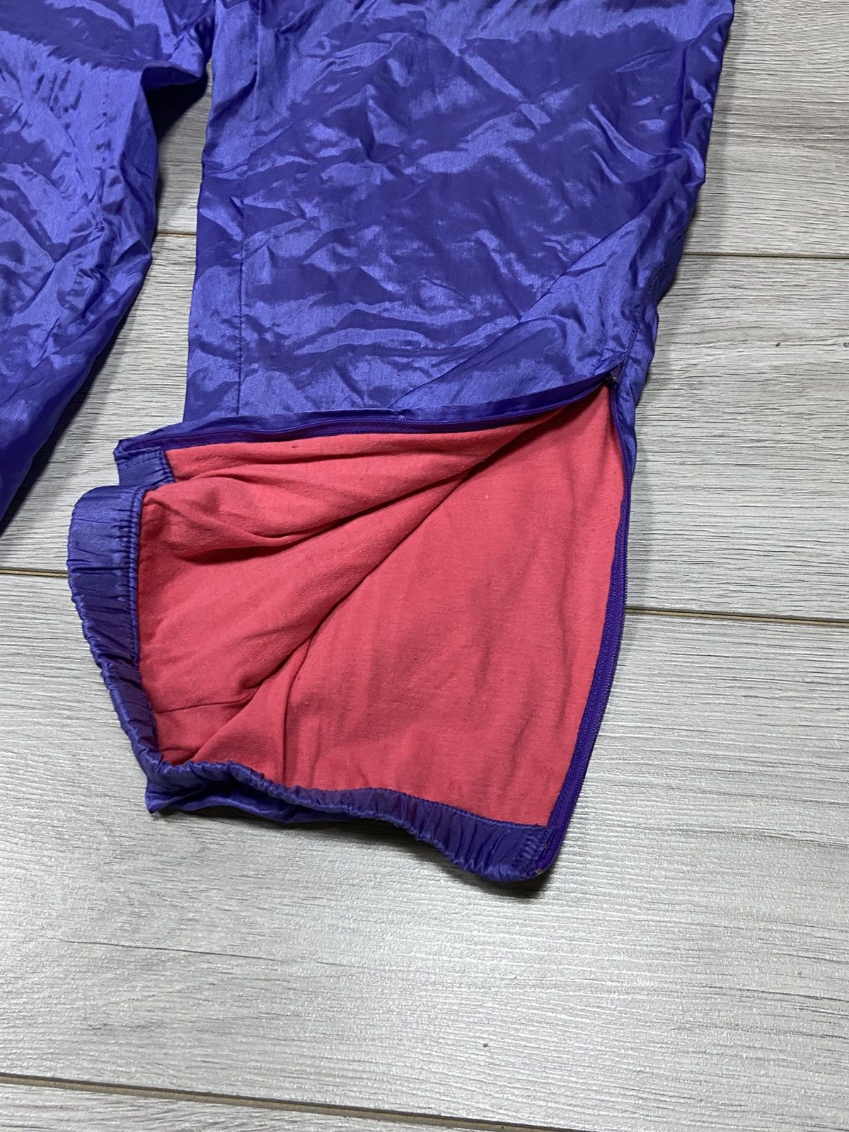 Nike Nike purple vintage 80-90 s pants parachute Size US 38 / EU 54 - 3 Thumbnail