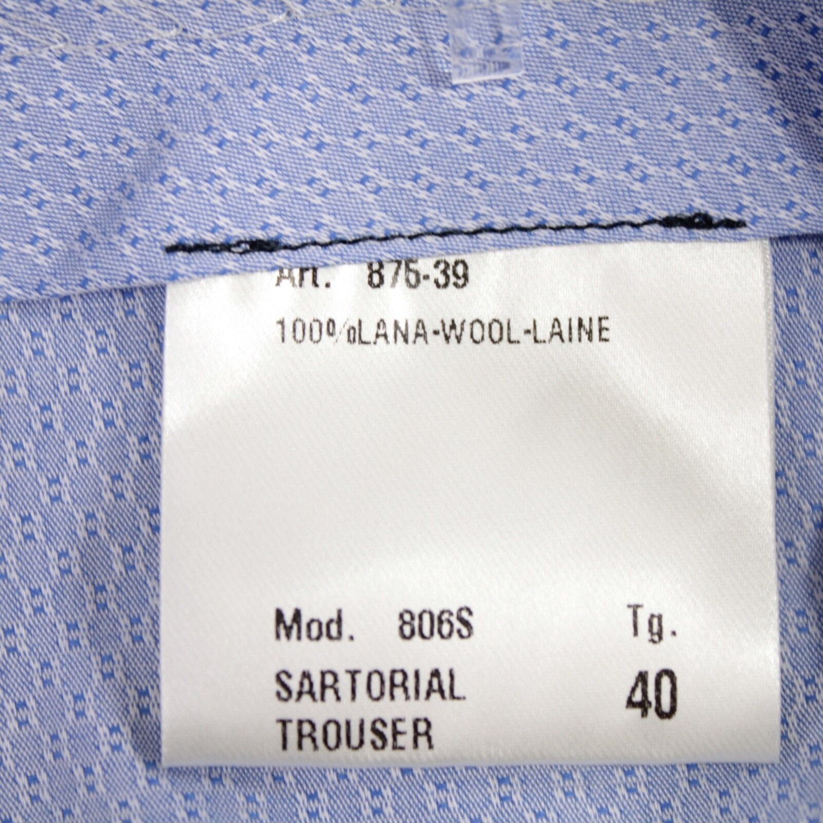 Other Equipage New with tags Dress Pants Size 40 US In Blue Size US 40 / EU 56 - 6 Thumbnail