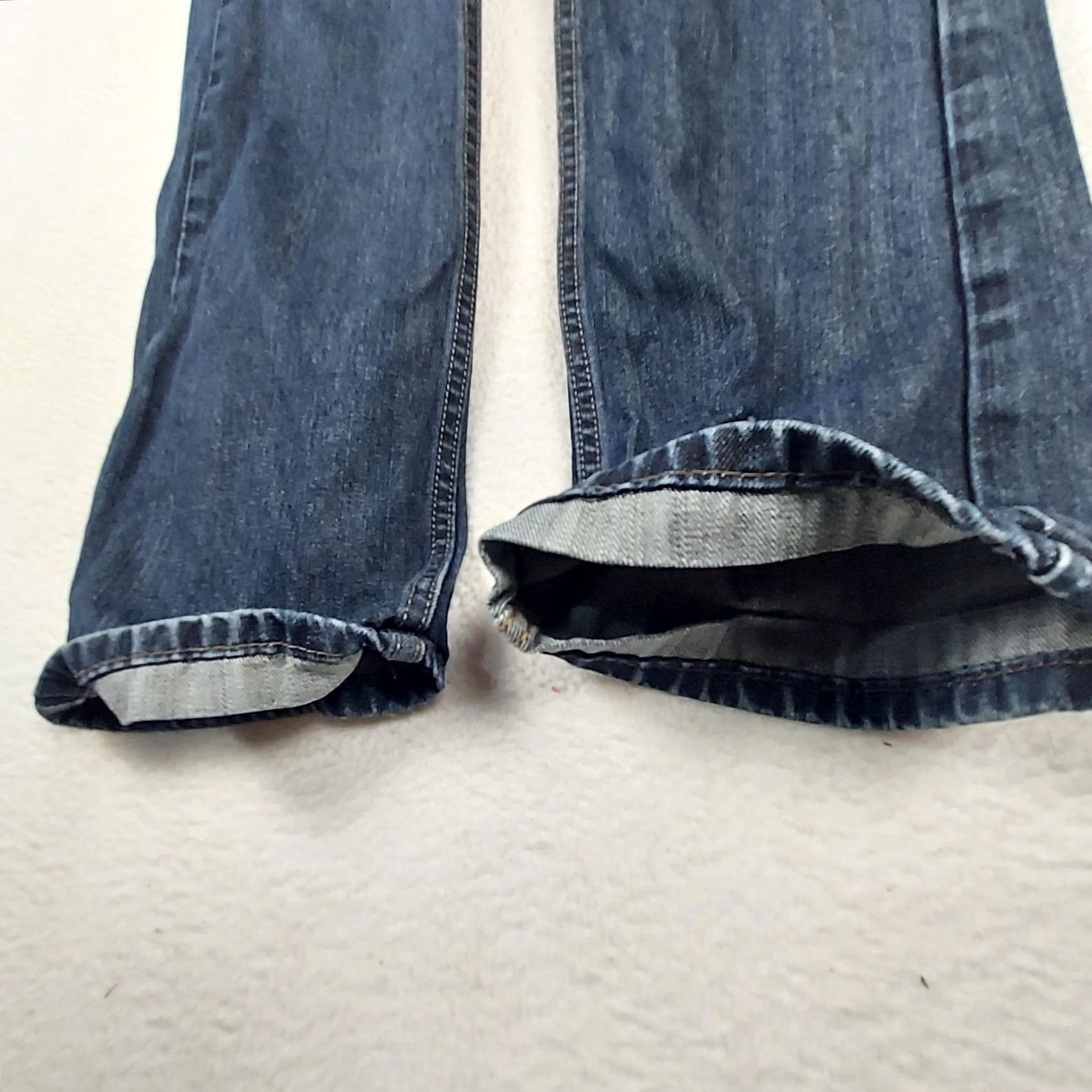 Levi's VINTAGE? (No) Levi's 527 Jeans Bootcut Men W31 30 Inseam Blue Denim Cotton 5-Pocket Logo Zip Rise Mid Regular Season All Size US 31 - 5 Thumbnail