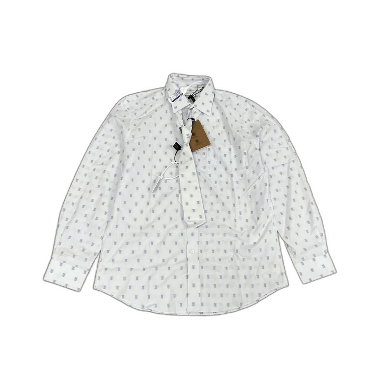 Burberry Burberry Long Sleeve Shirt with Tags Size US L / EU 52-54 / 3 - 1 Thumbnail