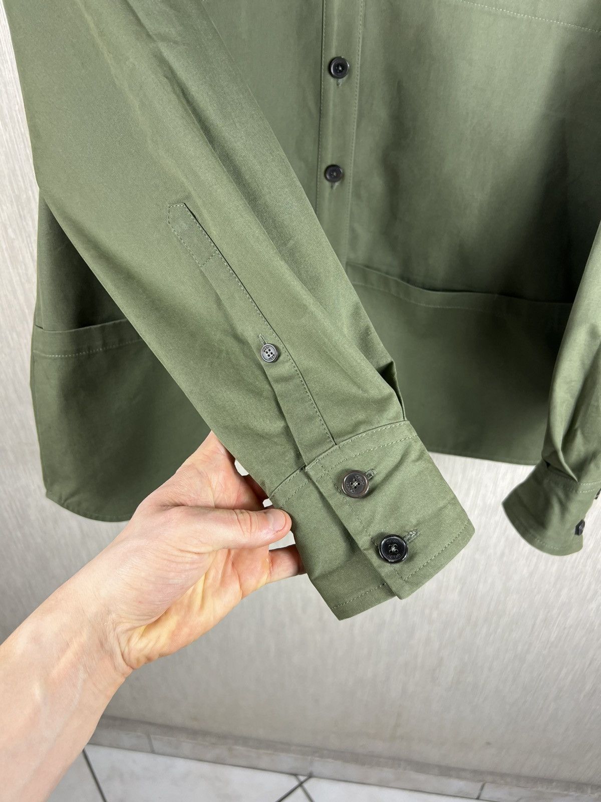 Acne Studios Mark Kenly Domino Tan sandra over shirt jacket multipocket Size XS / US 0-2 / IT 36-38 - 13 Thumbnail