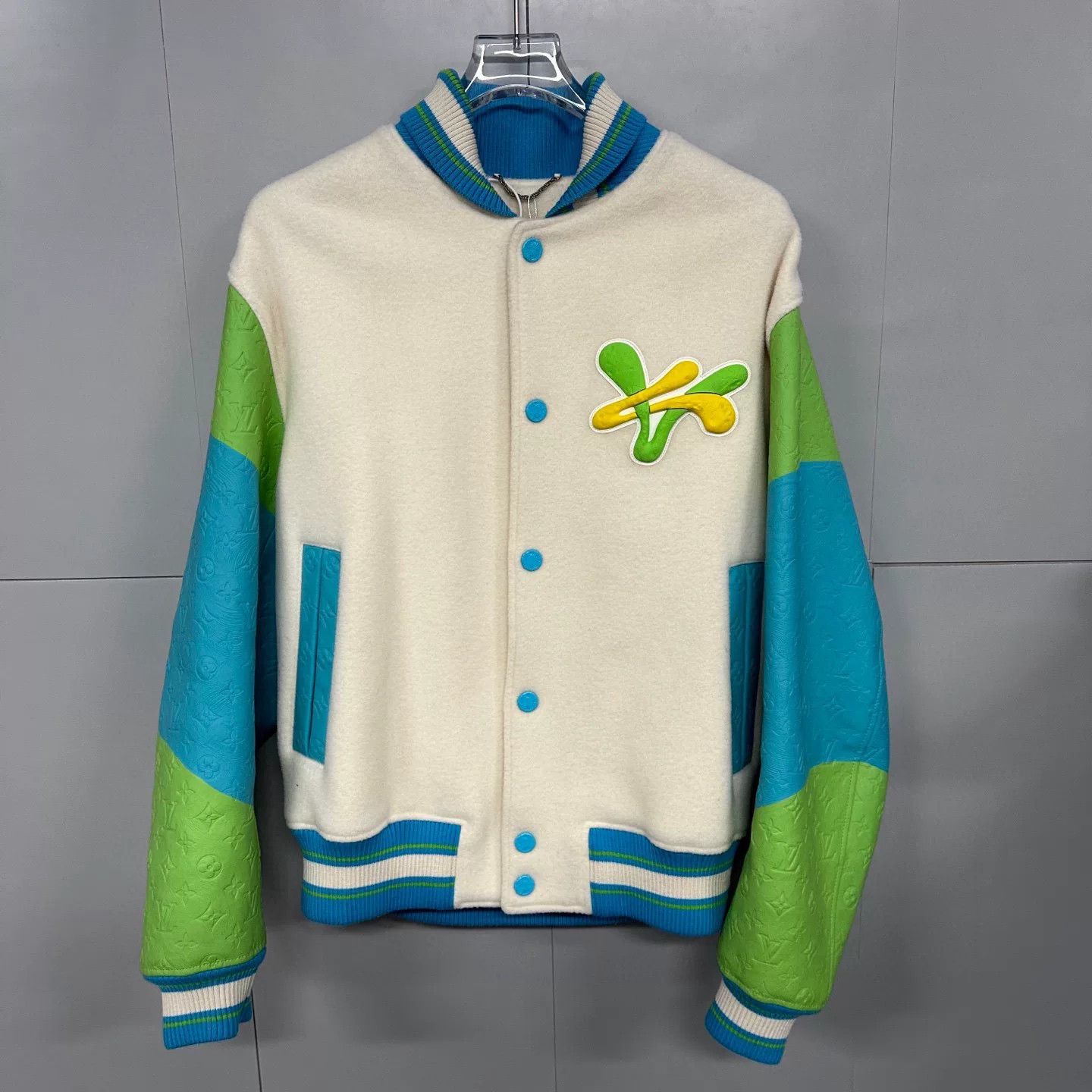 Louis Vuitton louis vuitton embroidered baseball jacket 48 size Size US L / EU 52-54 / 3 - 1 Thumbnail