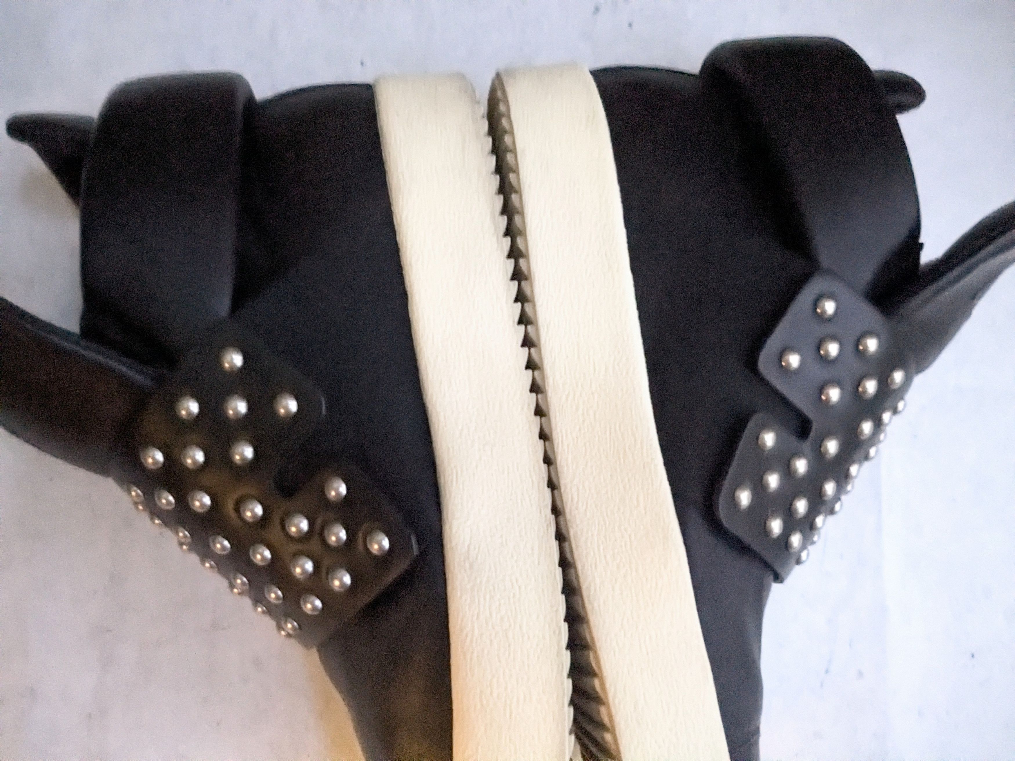 Giuseppe Zanotti Giuseppe Zanotti Sneakers 9.5 42.5 Black High Tops White Size US 9.5 / EU 42-43 - 8 Thumbnail