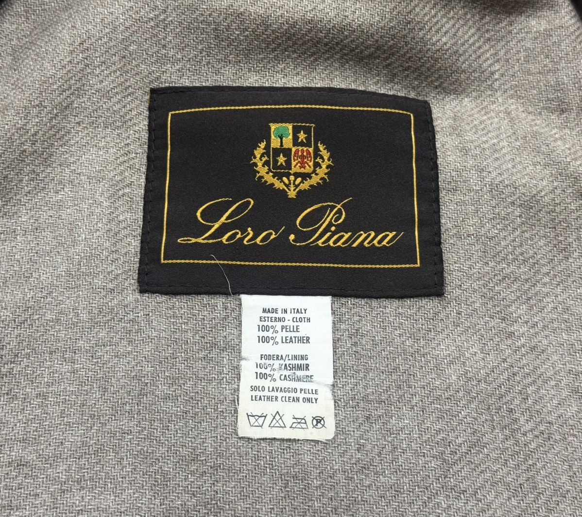 Loro Piana Loro Piana Horesy Leather Coat（Deerskin/cashmere） Size US L / EU 52-54 / 3 - 12 Thumbnail