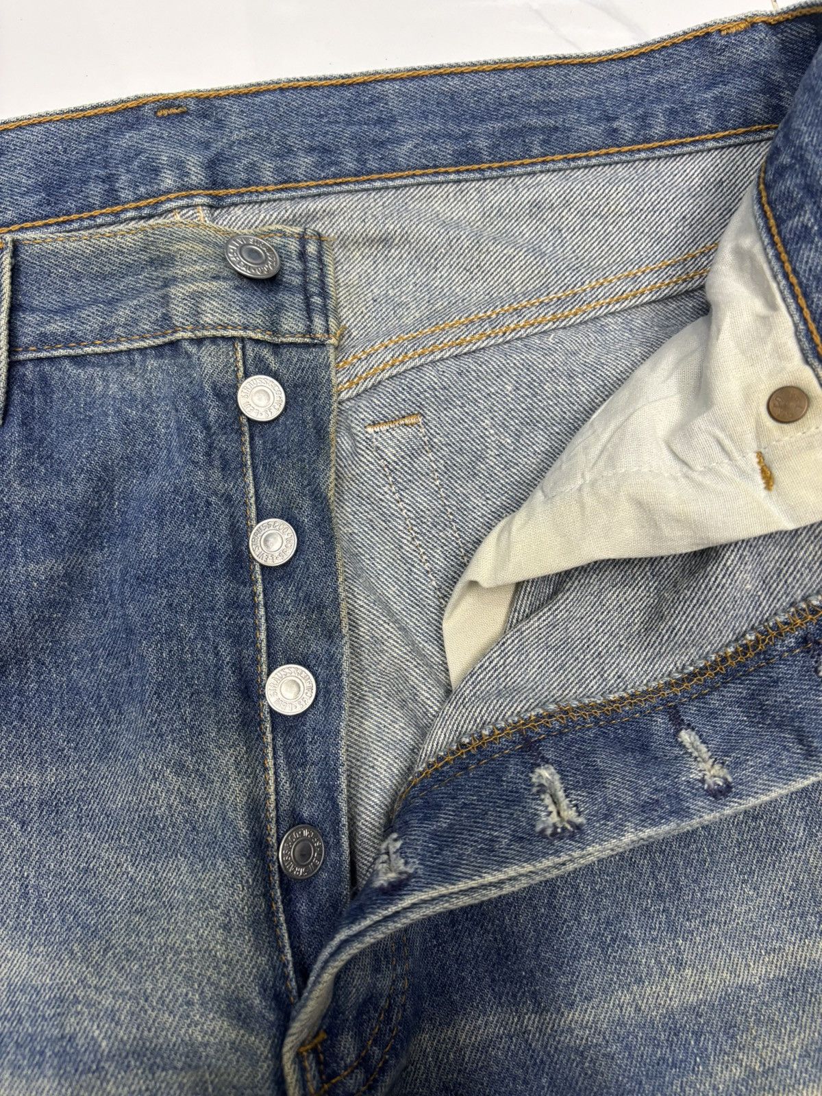 JNCO × Levi's 🔥VTG LEVIS 501 MADE IN USA FADED DISTRESSED DENIM JEANS Size US 34 / EU 50 - 15 Thumbnail