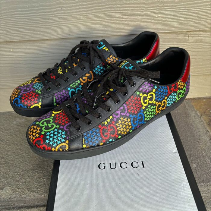 Gucci best sale psychedelic sneakers