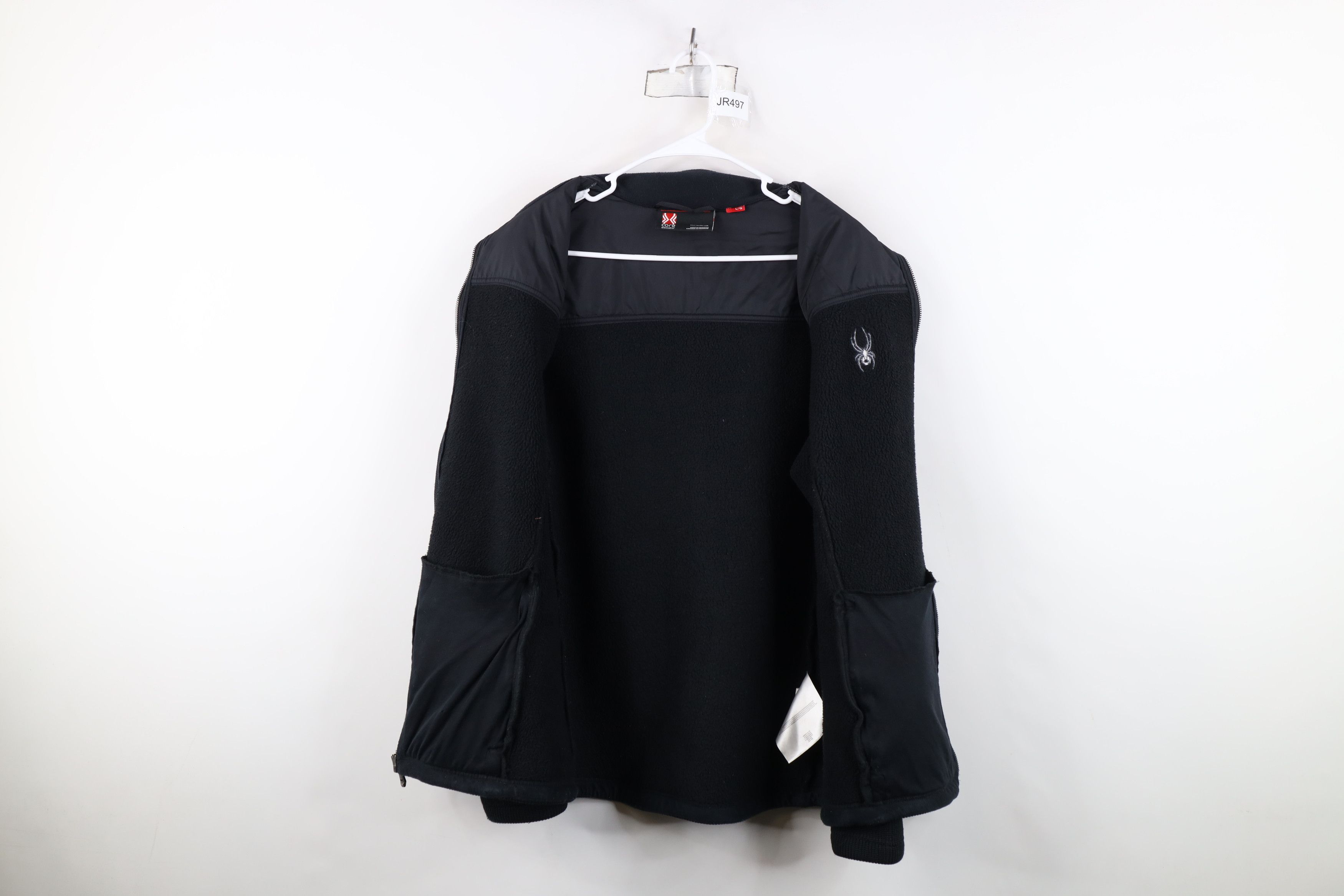 Spyder Spyder Spell Out Heavyweight Core Sweater Jacket Black Size US L / EU 52-54 / 3 - 13 Thumbnail