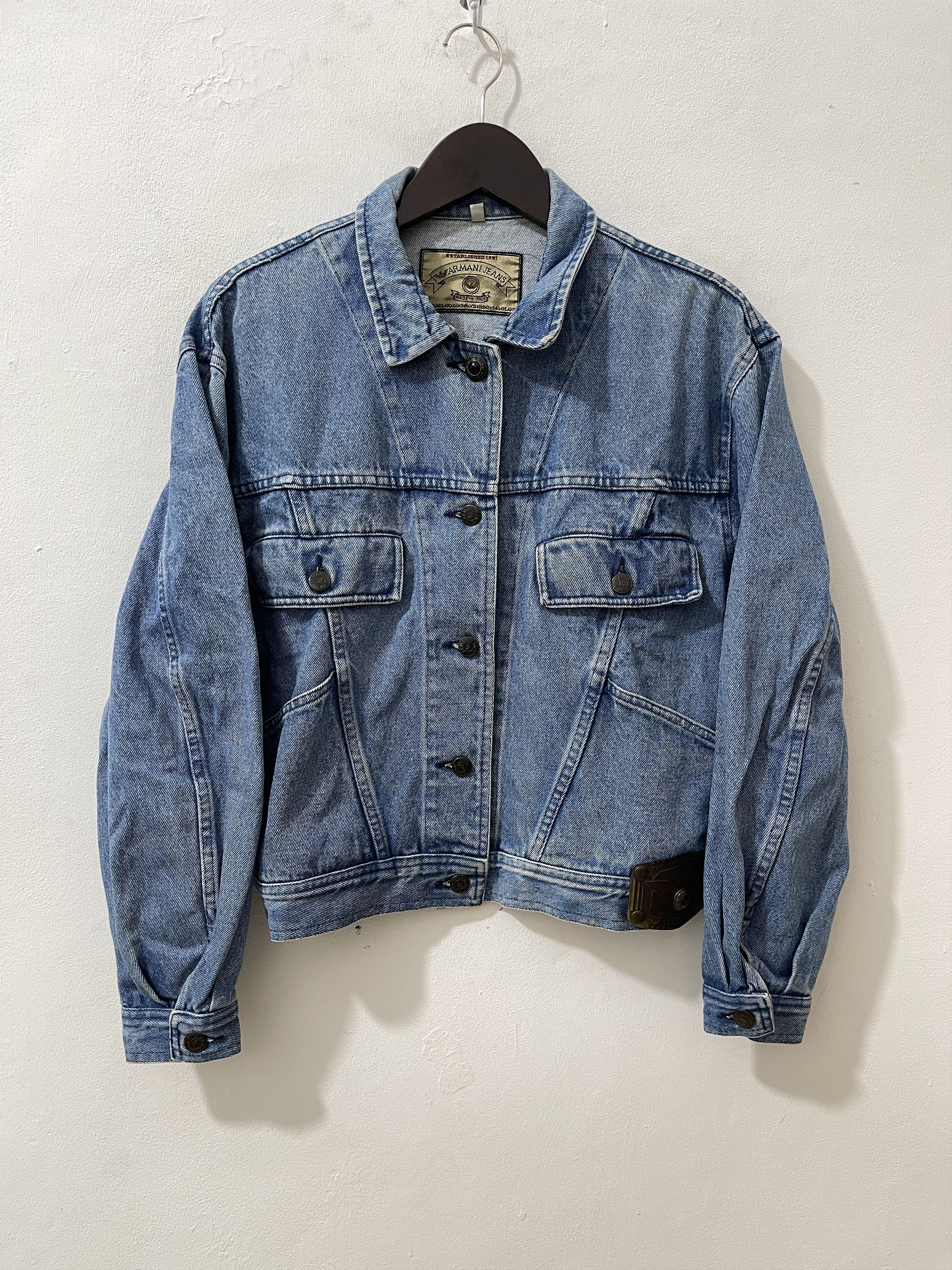 ジャケット・アウター 80s-90s Armani jeans archive vintage Armani × Vintage Vintage Armani Jeans Archival Jeans Jacket | Grailed