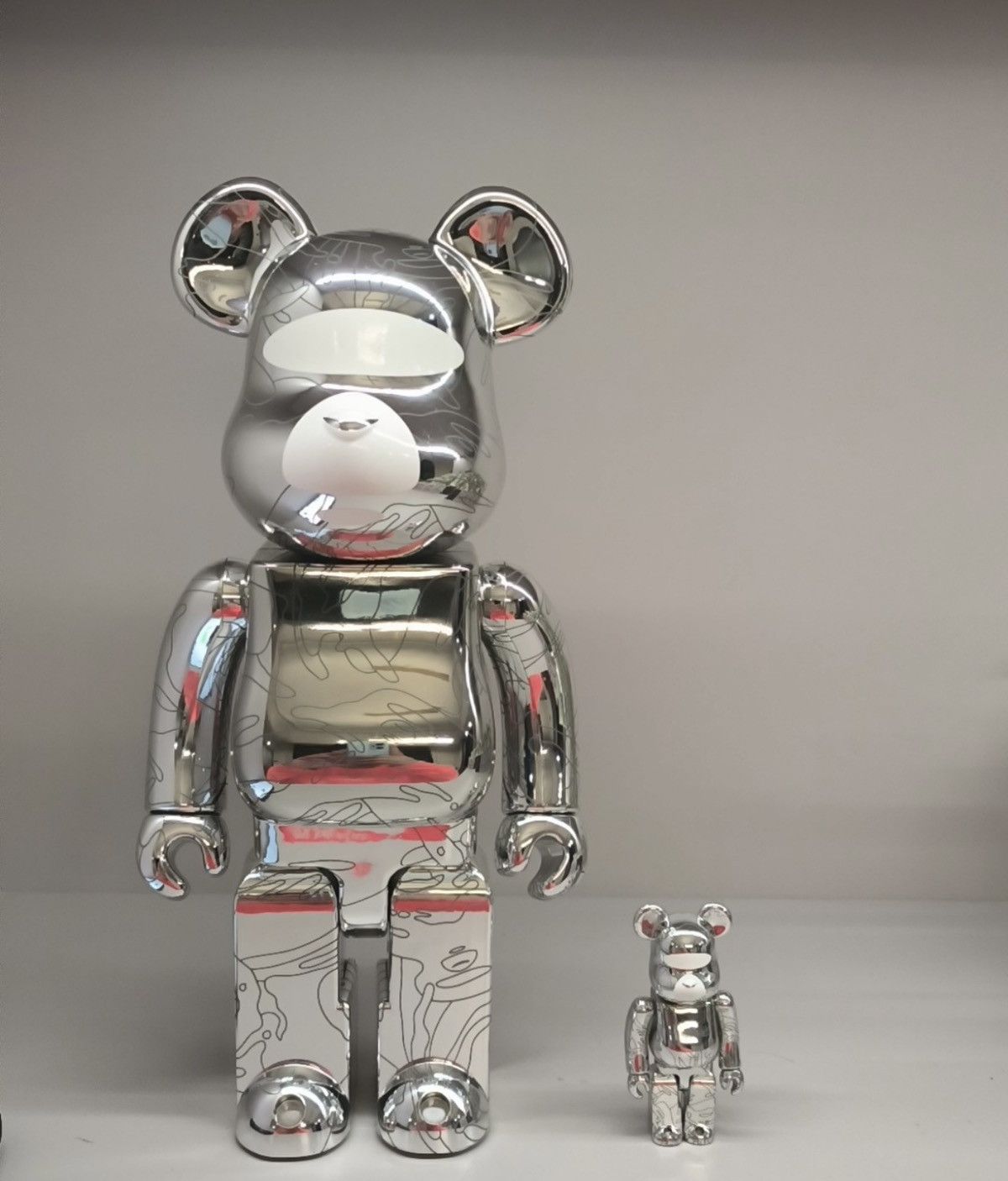 Bearbrick Aape By A Bathing 10th Anniversary 100% & 400% Set