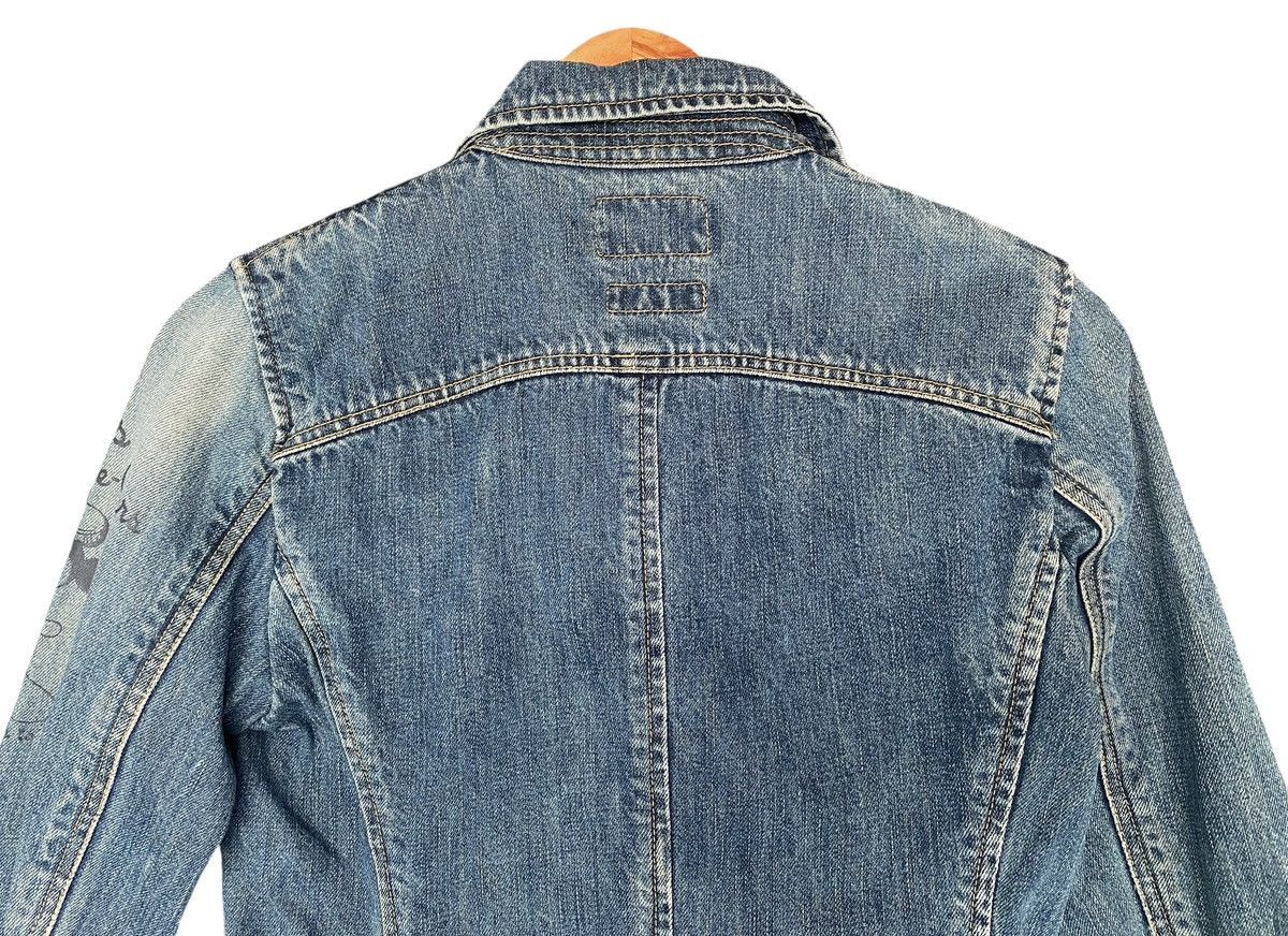 Disney × Vintage Vtg ARTISAN WALT DISNEY Denim Jacket Size XS / US 0-2 / IT 36-38 - 14 Thumbnail