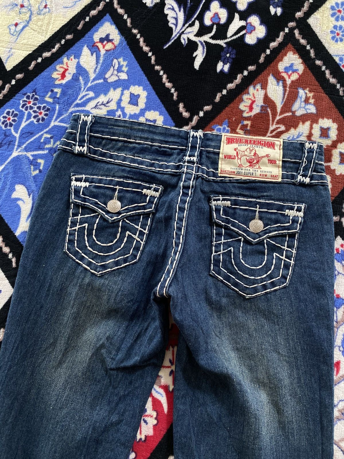 True Religion True Religion Flared Joey Super T Jeans Size US 28 / EU 44 - 3 Thumbnail