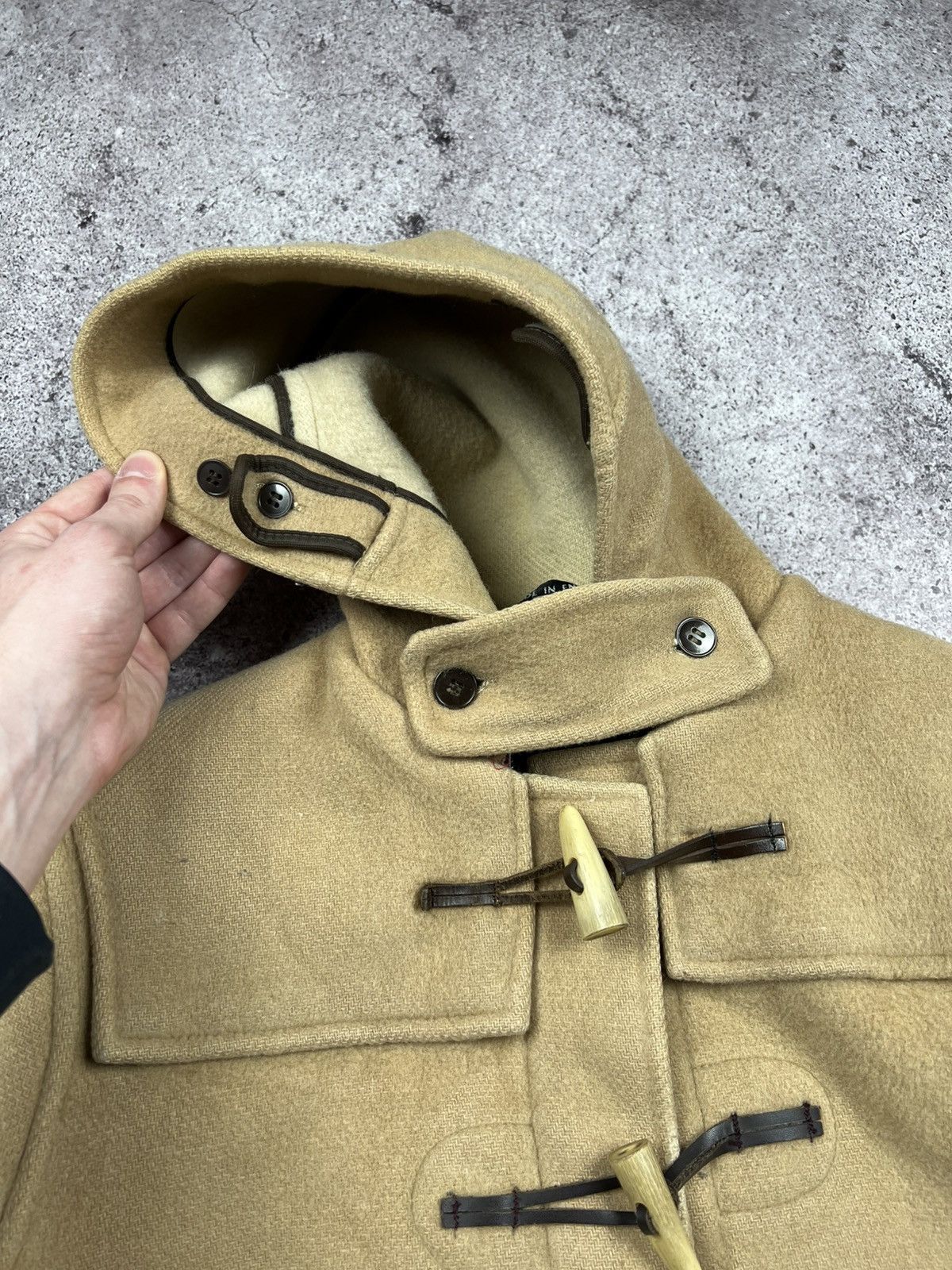 Gloverall Gloverall Vintage 80s 90s Wool DuffleCoat Jacket Overcoat Size US M / EU 48-50 / 2 - 8 Thumbnail