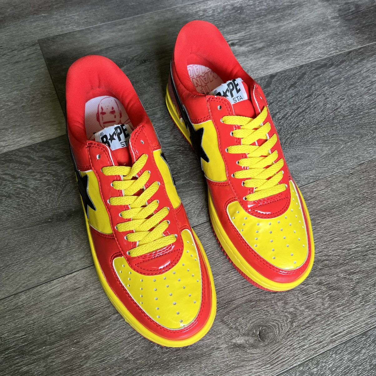 Bape × Marvel Comics NEW RARE OG 2005 A BATHING APE BAPESTA IRON MAN MARVEL SHOES Size US 8 / EU 41 - 2 Thumbnail