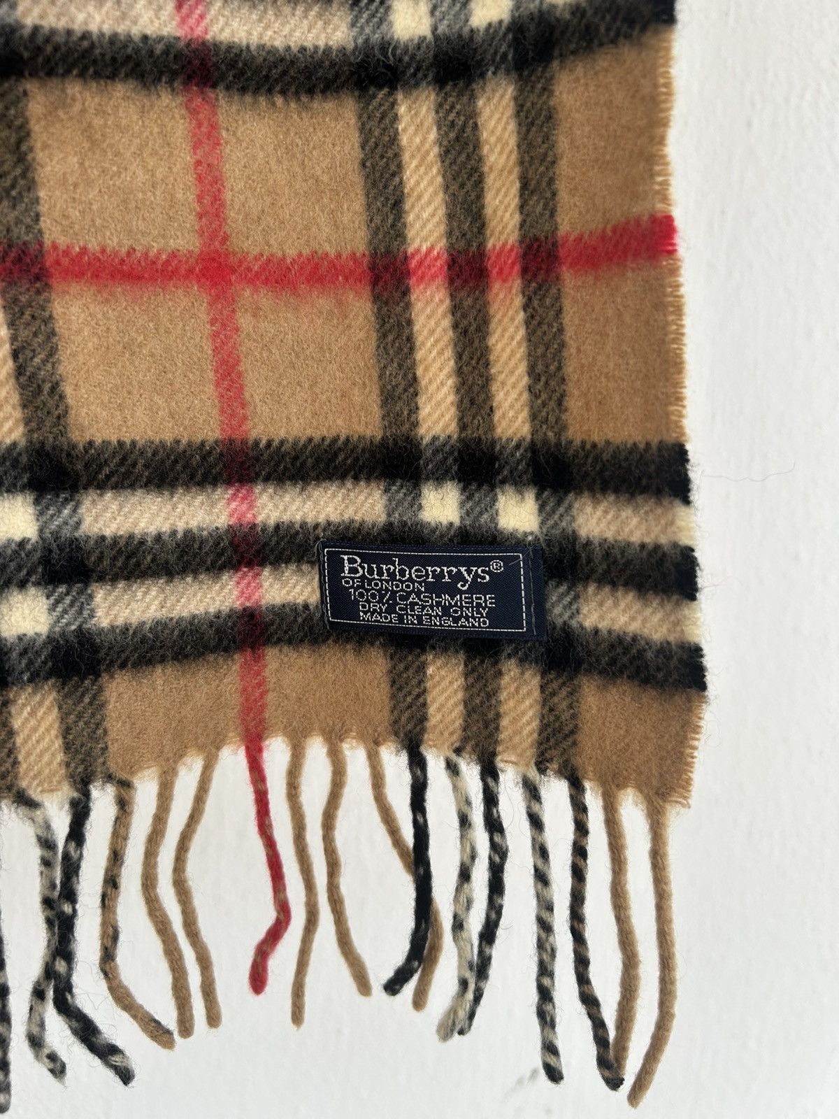 Burberry Burberry Checkered Muffler Size ONE SIZE - 2 Thumbnail